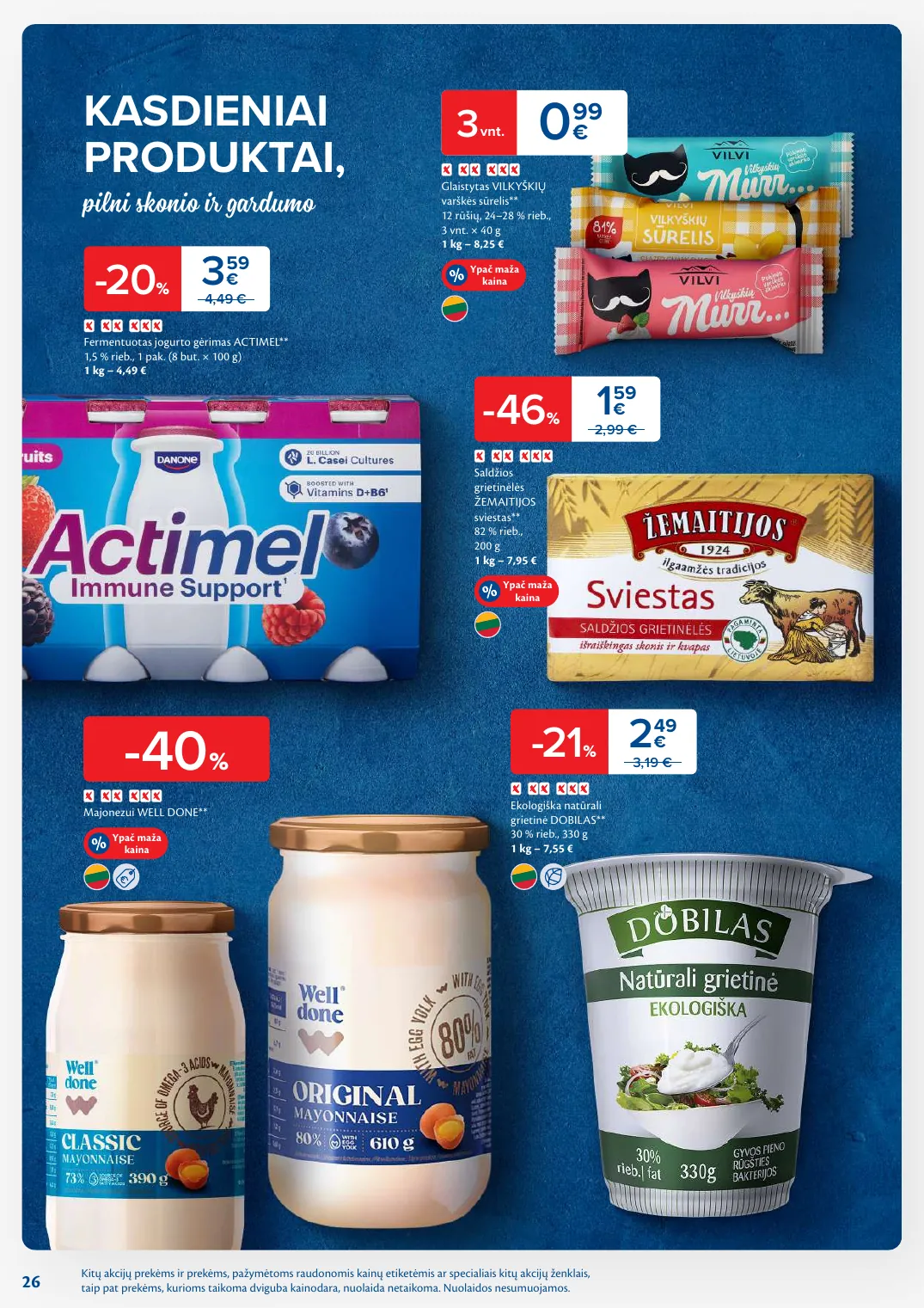 MAXIMA kaininis leidinys Nr. 38 – p.26