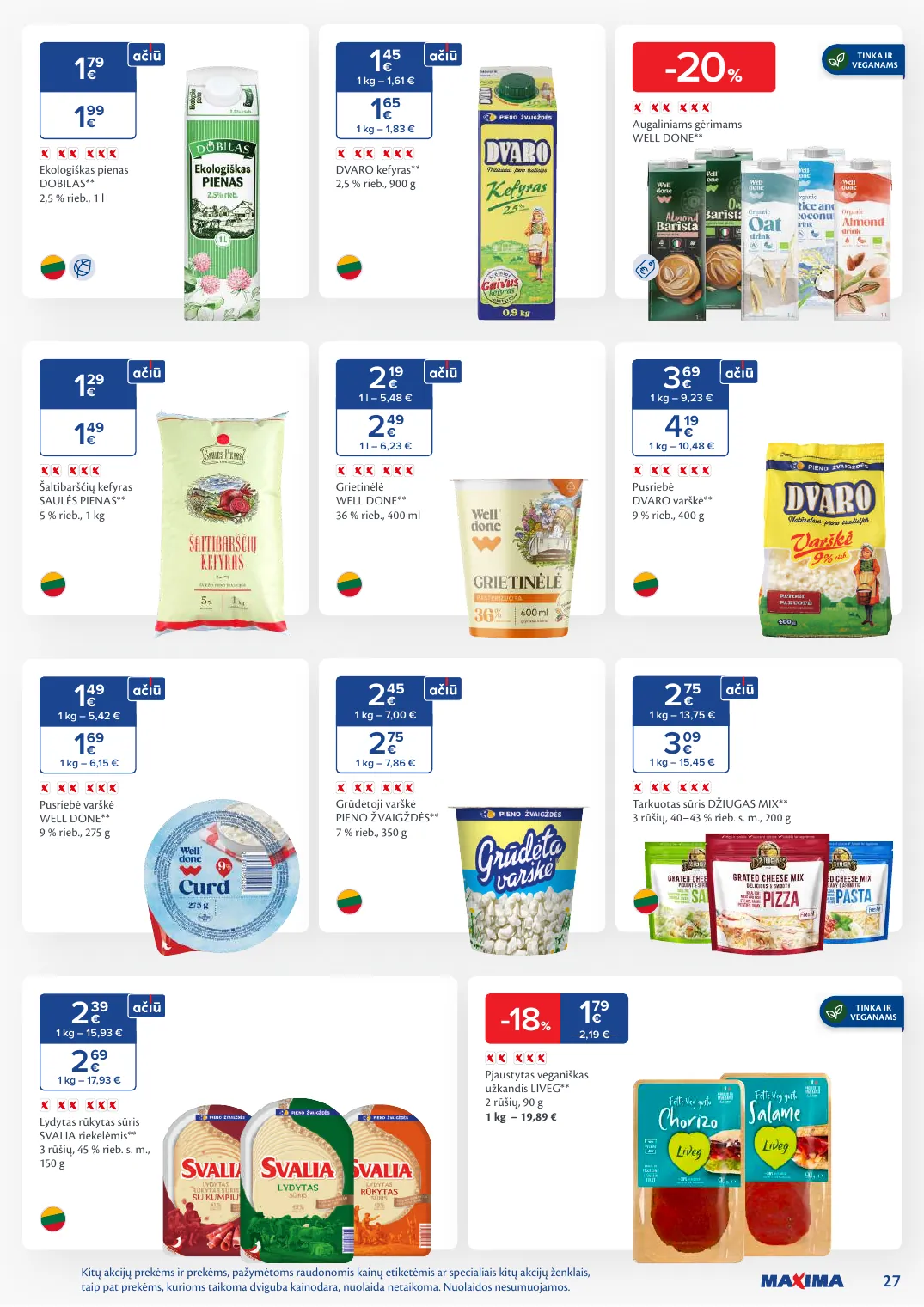 MAXIMA kaininis leidinys Nr. 38 – p.27
