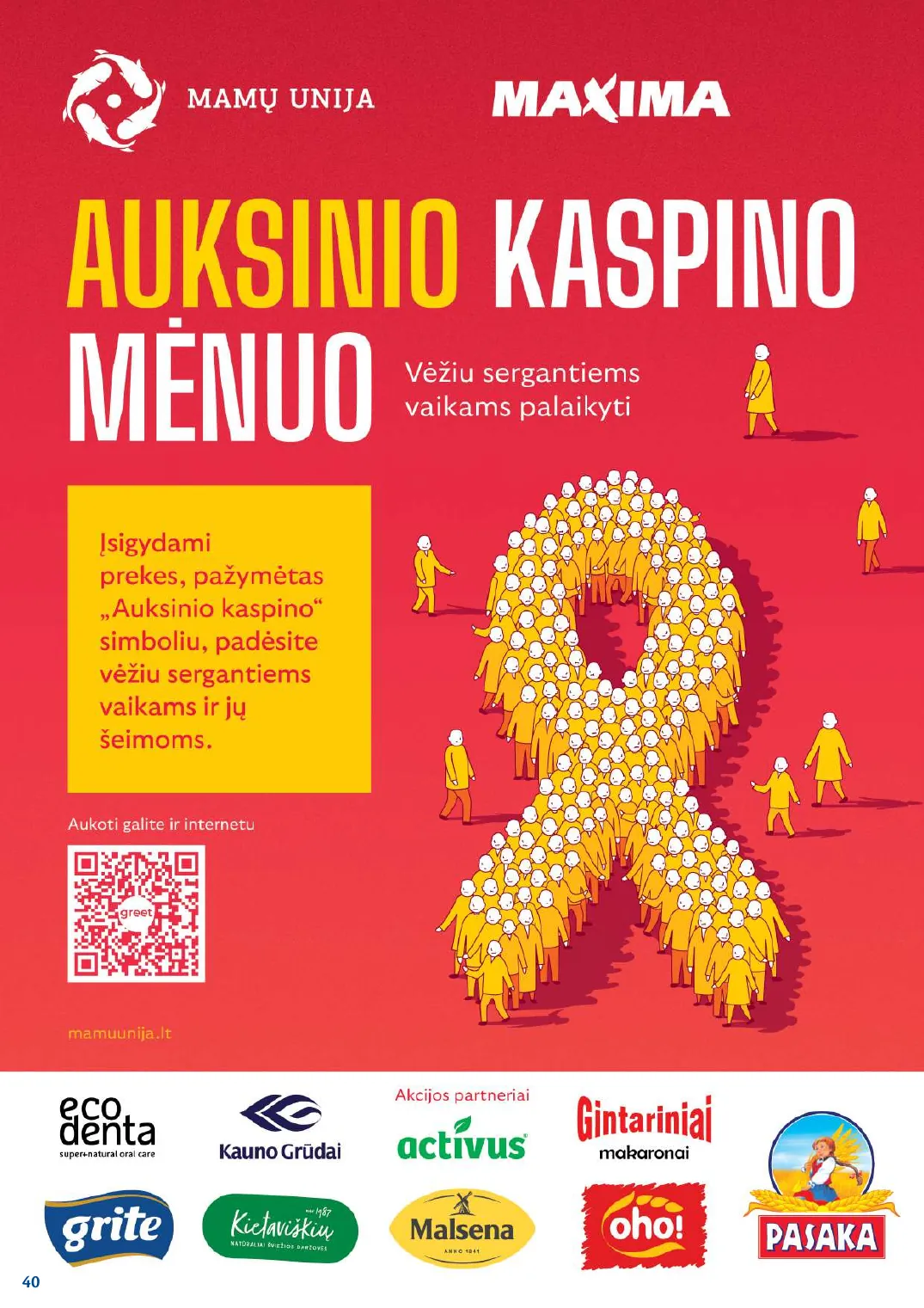MAXIMA kaininis leidinys Nr. 38 – p.40