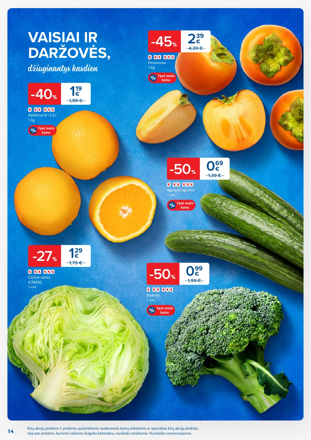 MAXIMA kaininis leidinys Nr. 44 – p.14