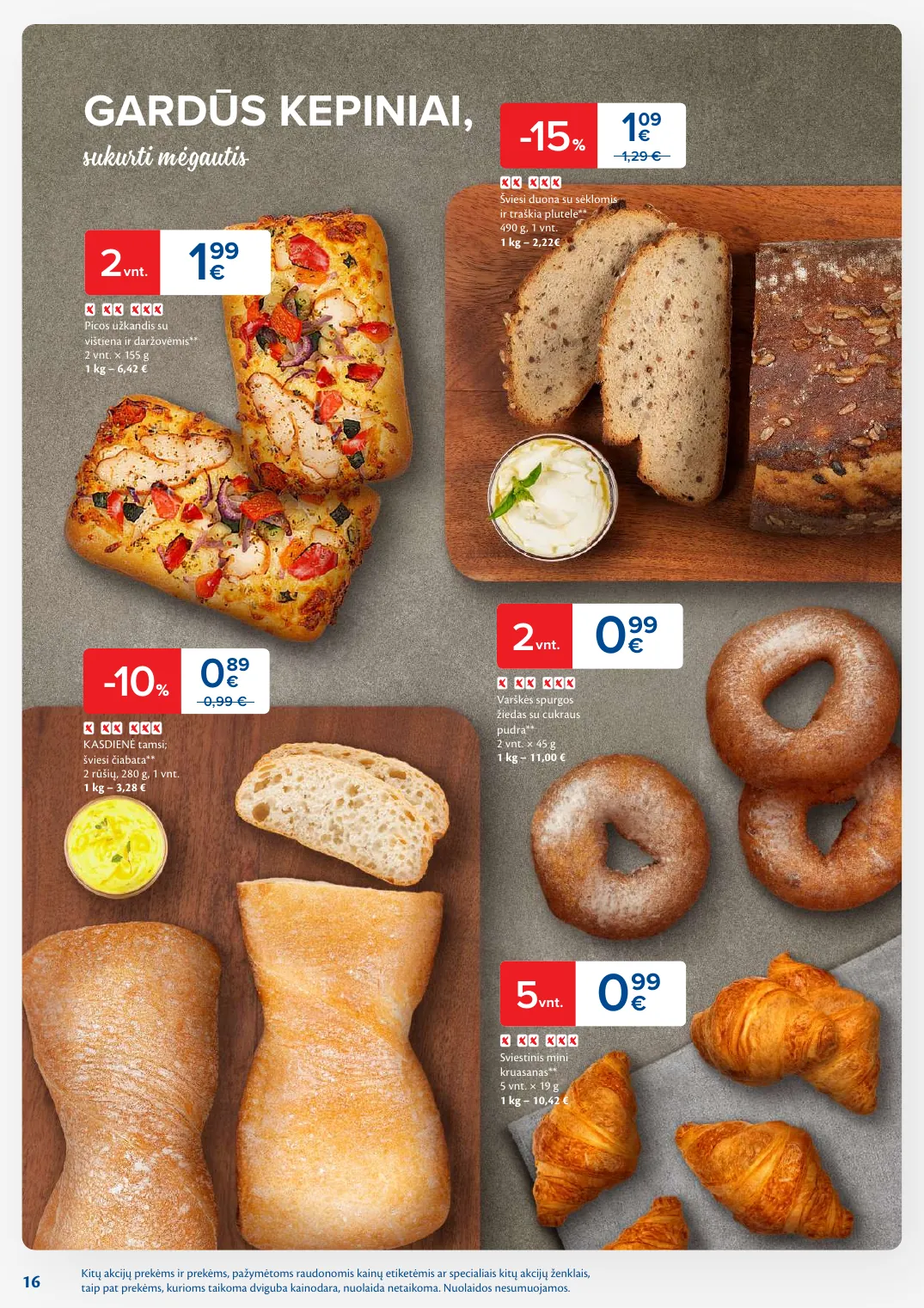 MAXIMA kaininis leidinys Nr. 44 – p.16