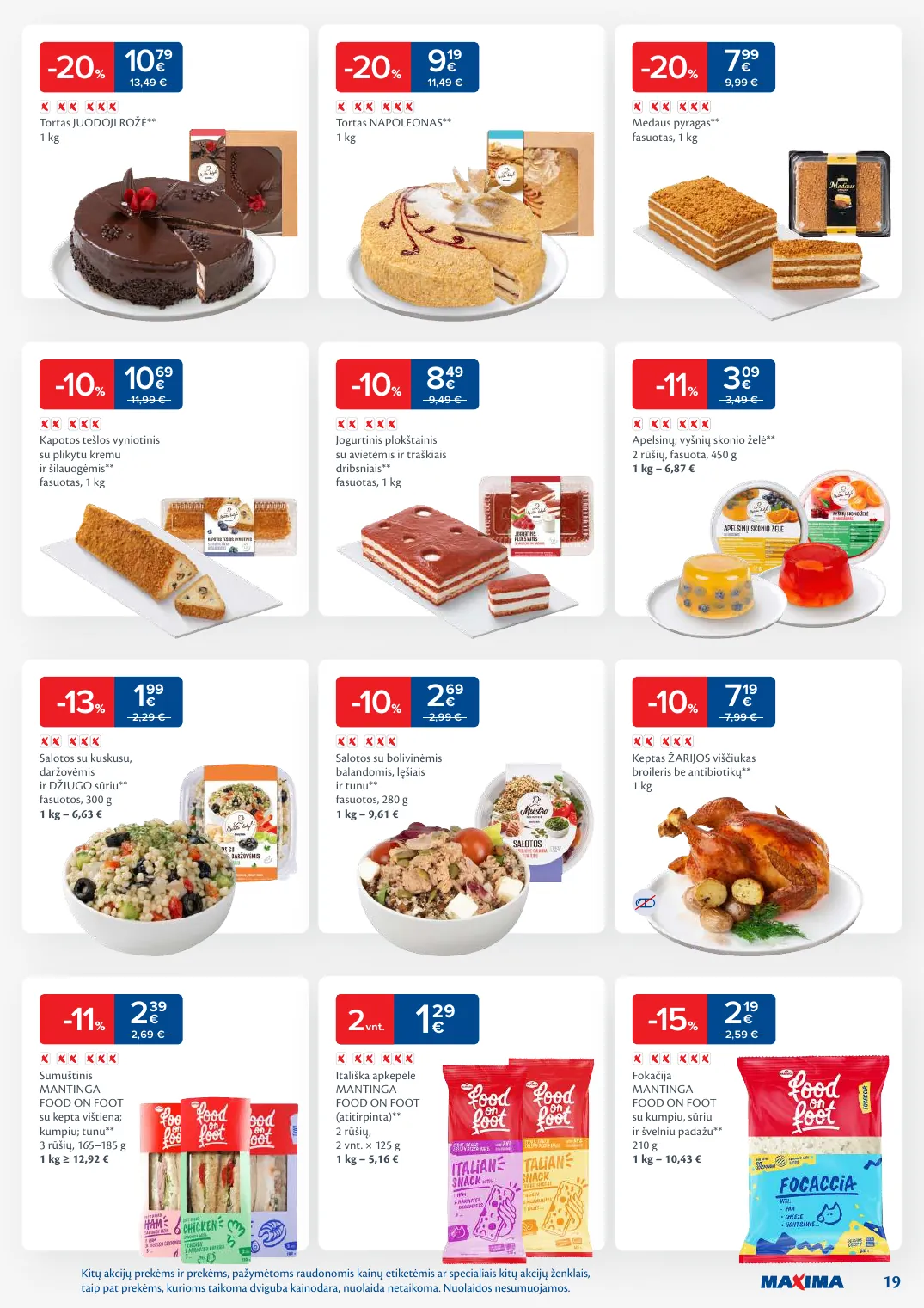 MAXIMA kaininis leidinys Nr. 44 – p.19