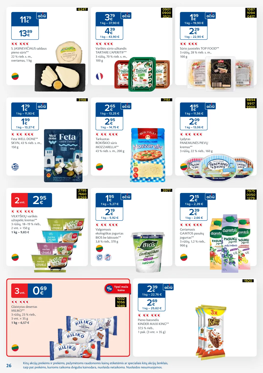 MAXIMA kaininis leidinys Nr. 44 – p.26