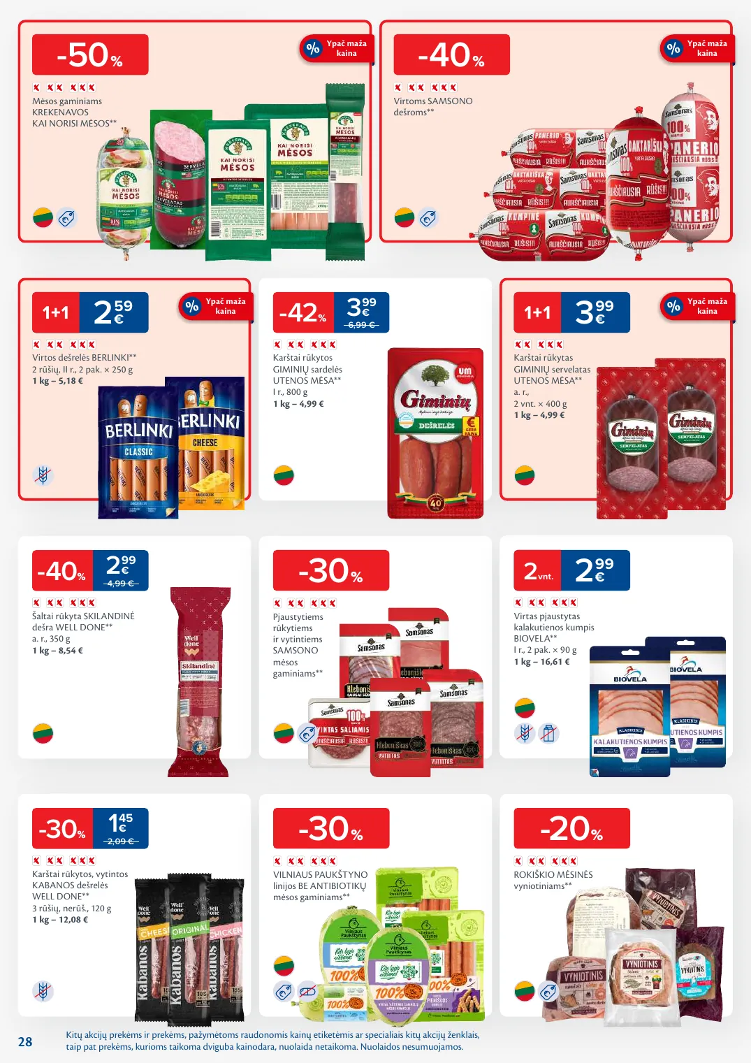 MAXIMA kaininis leidinys Nr. 44 – p.28