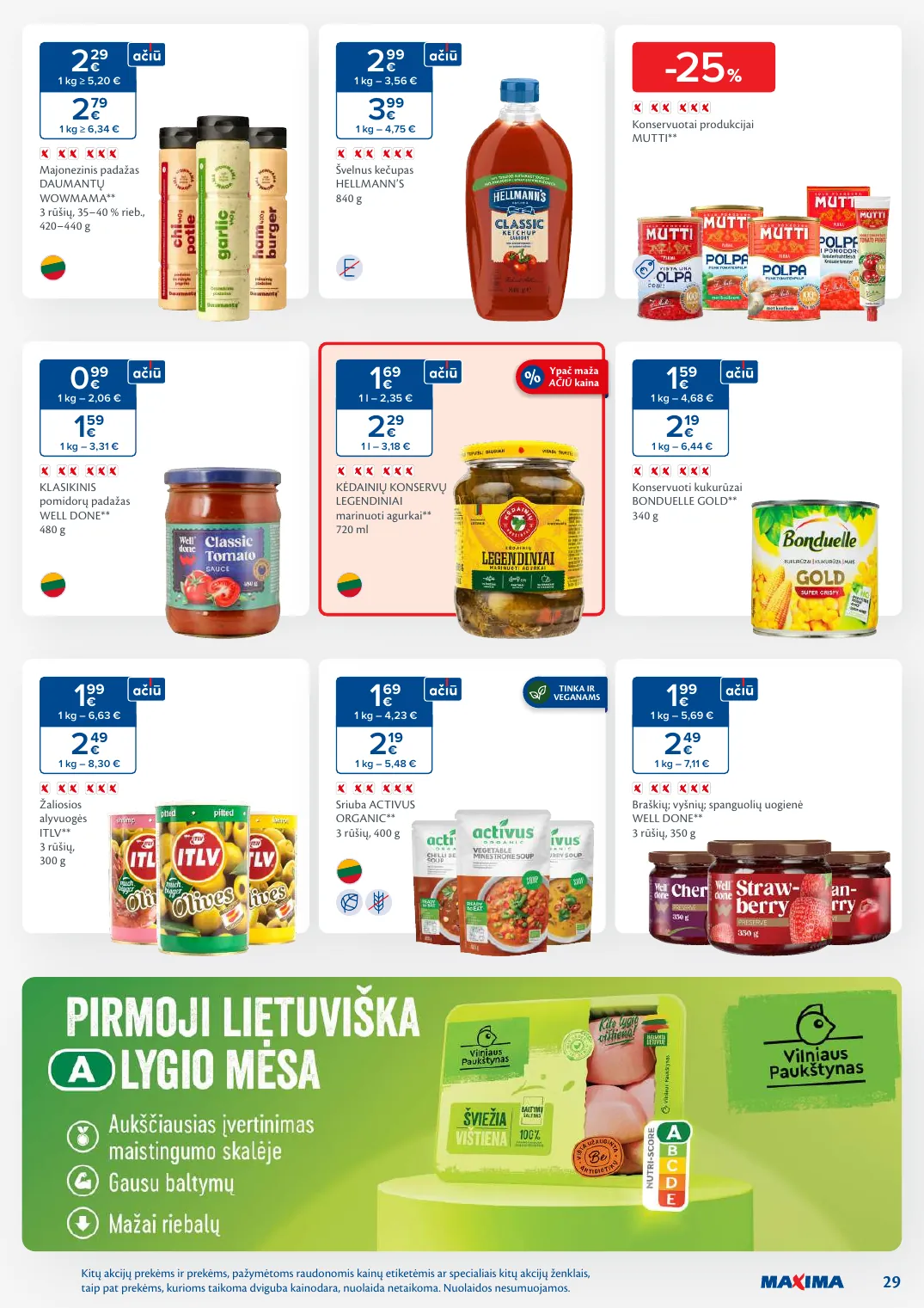 MAXIMA kaininis leidinys Nr. 44 – p.29