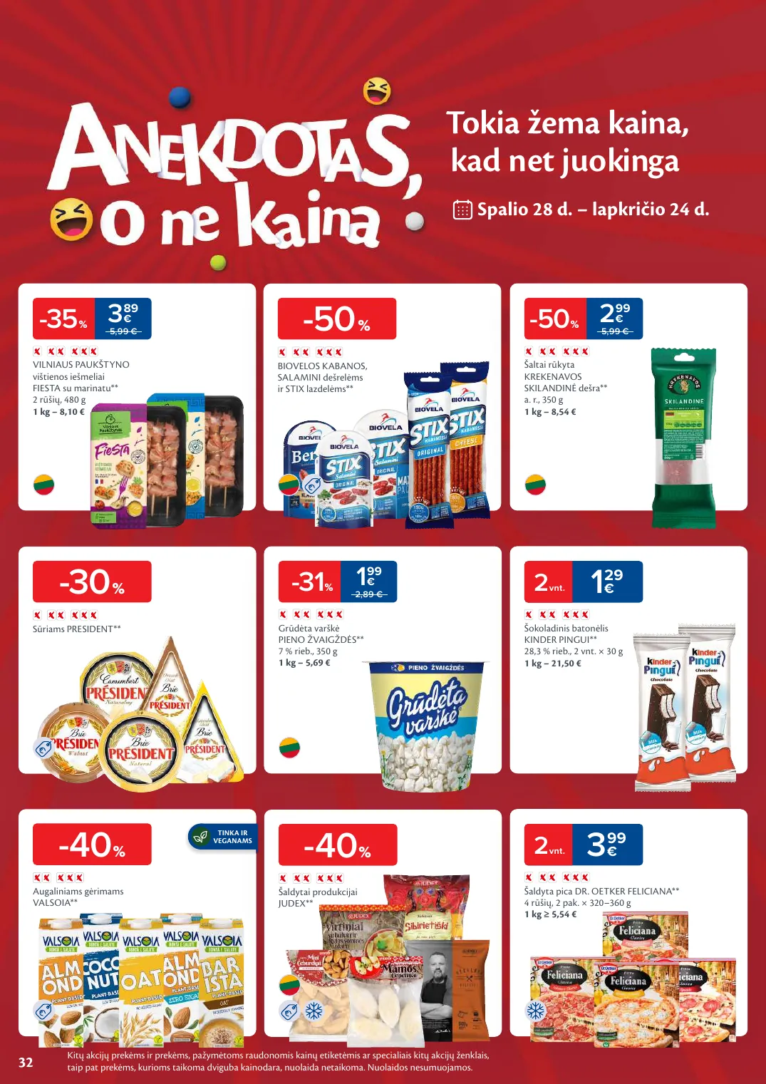 MAXIMA kaininis leidinys Nr. 44 – p.32