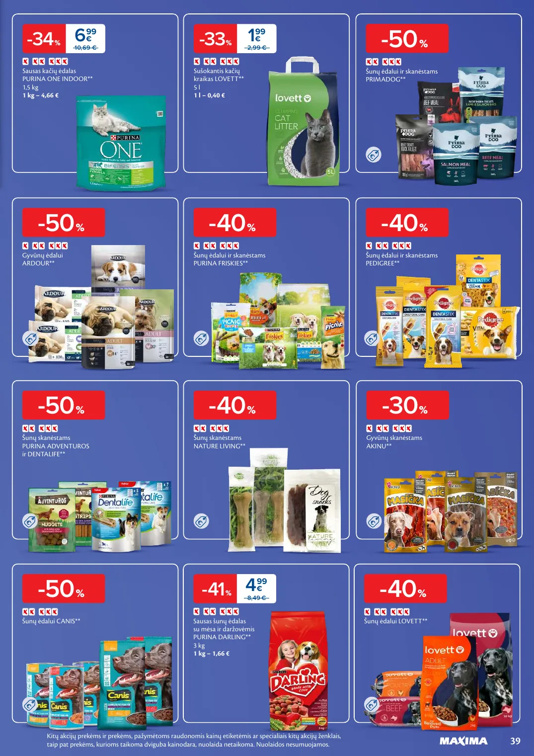 MAXIMA kaininis leidinys Nr. 44 – p.39