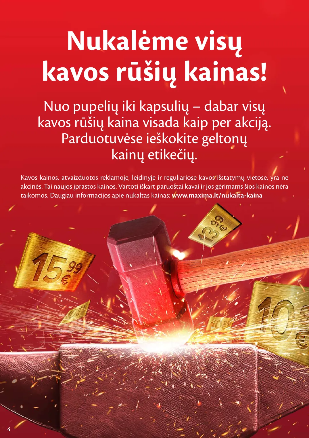 MAXIMA kaininis leidinys Nr. 44 – p.4