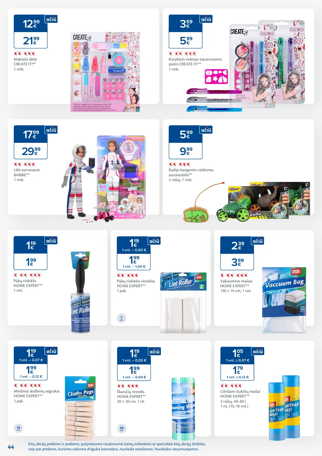 MAXIMA kaininis leidinys Nr. 44 – p.44