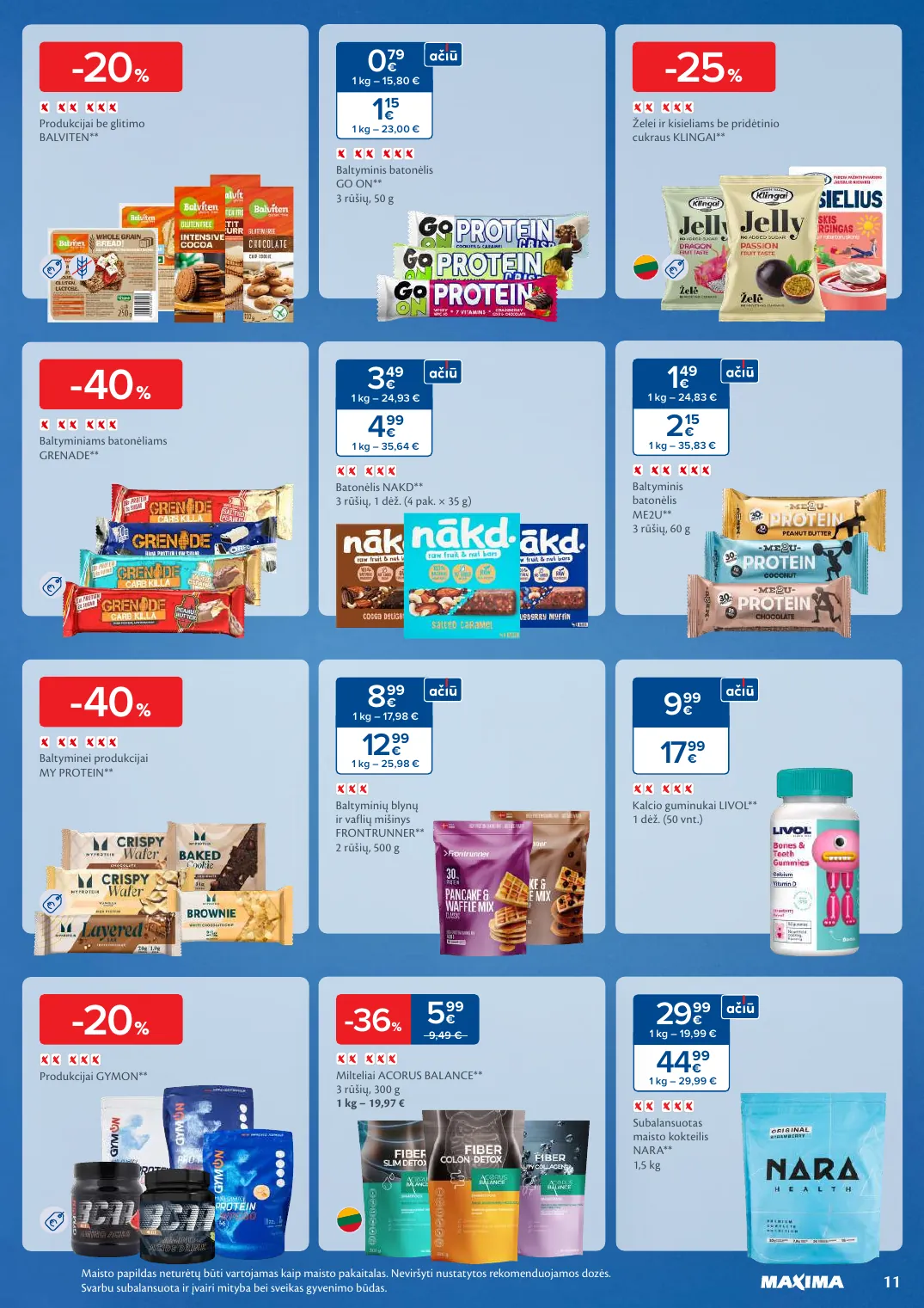 MAXIMA kaininis leidinys Nr. 5 – p.11