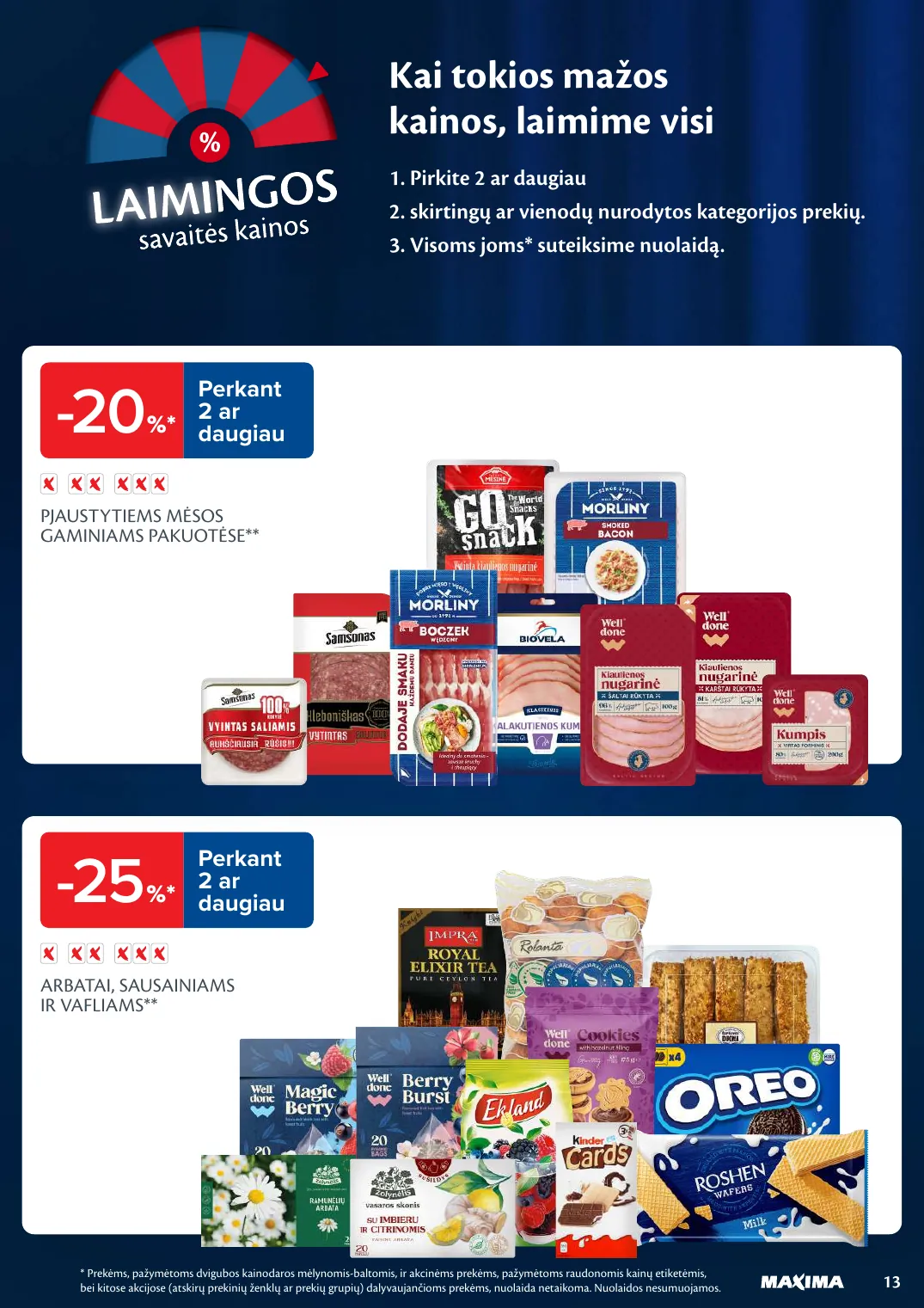 MAXIMA kaininis leidinys Nr. 5 – p.13