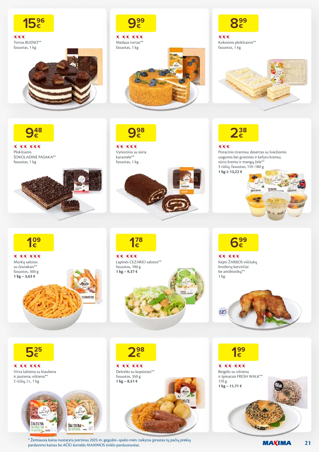 MAXIMA kaininis leidinys Nr. 5 – p.21