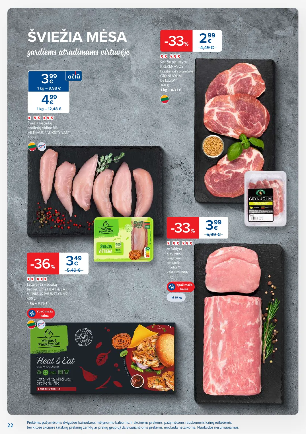 MAXIMA kaininis leidinys Nr. 5 – p.22