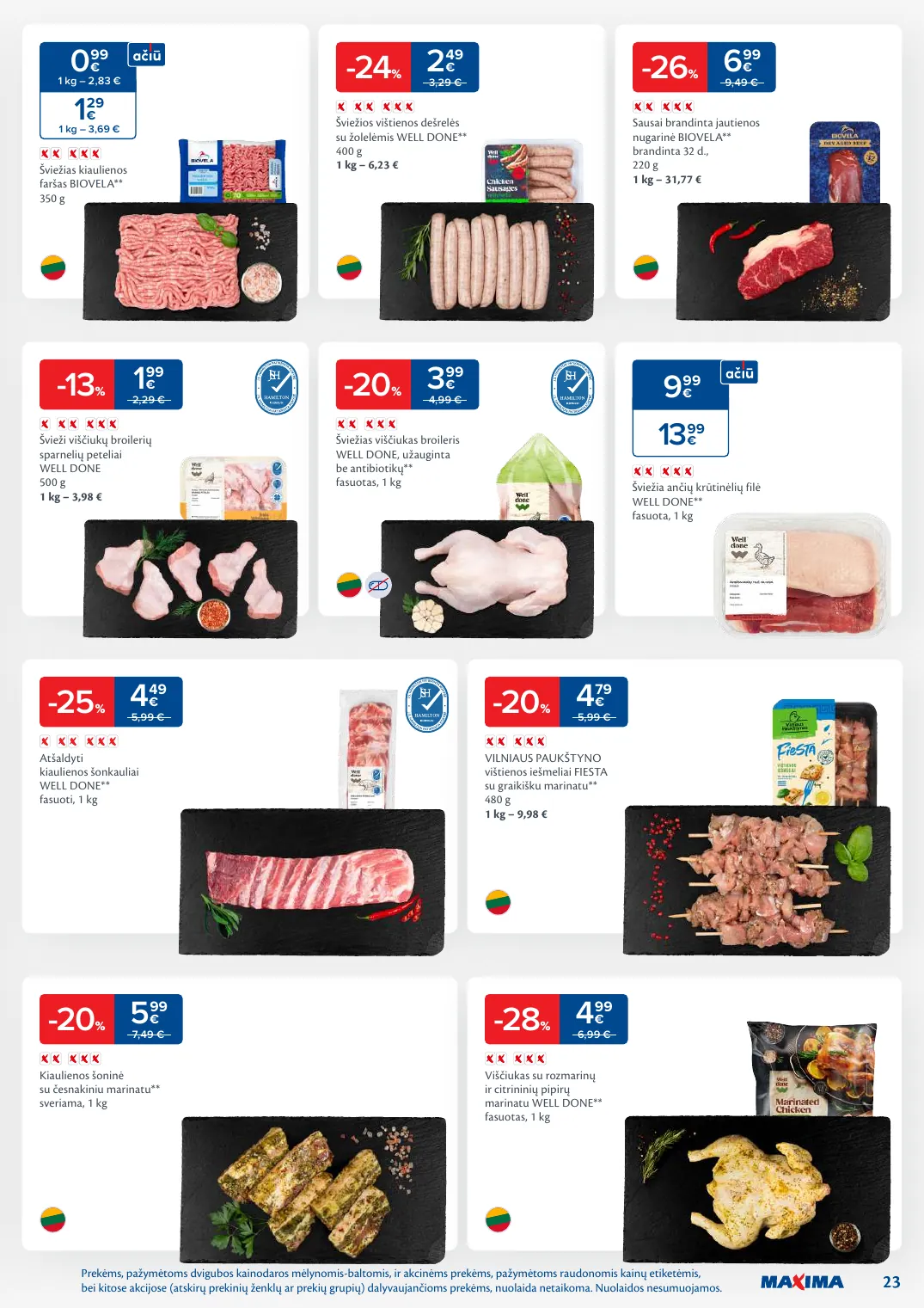 MAXIMA kaininis leidinys Nr. 5 – p.23