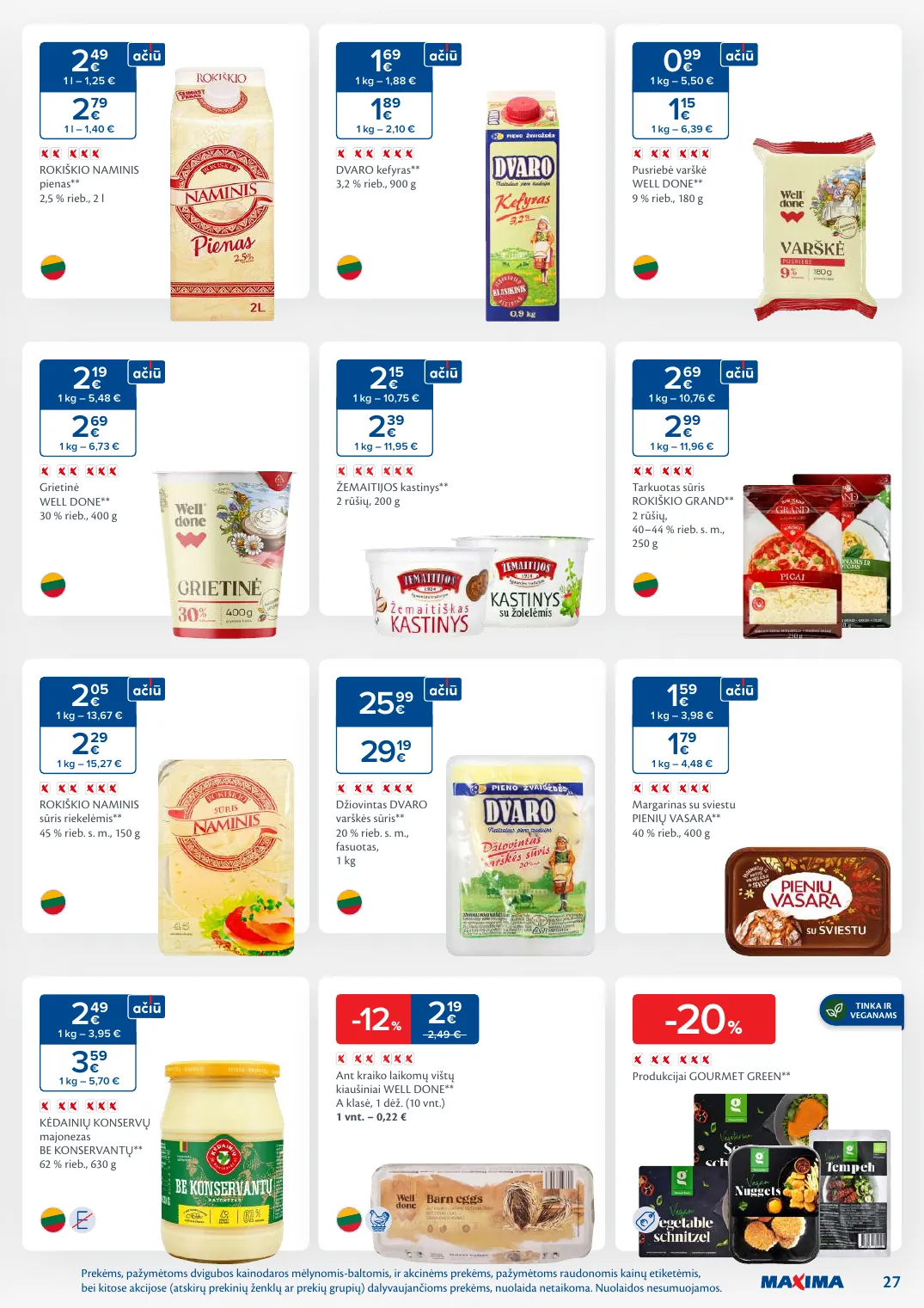 MAXIMA kaininis leidinys Nr. 5 – p.27