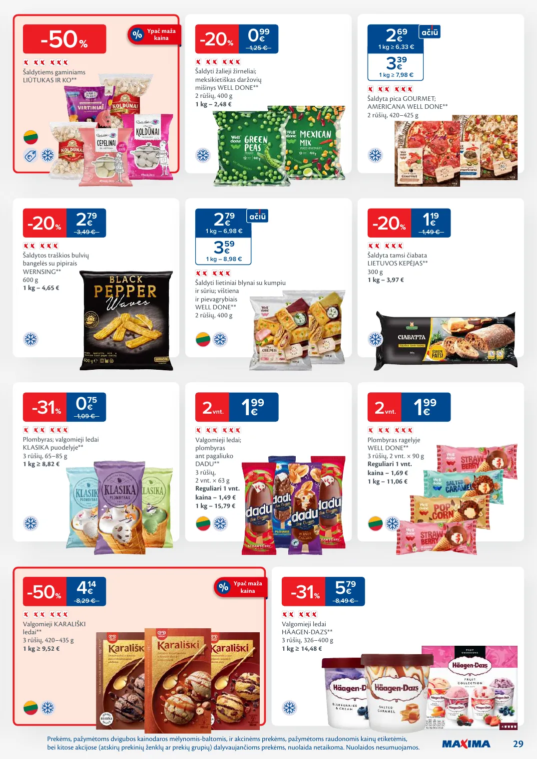 MAXIMA kaininis leidinys Nr. 5 – p.29