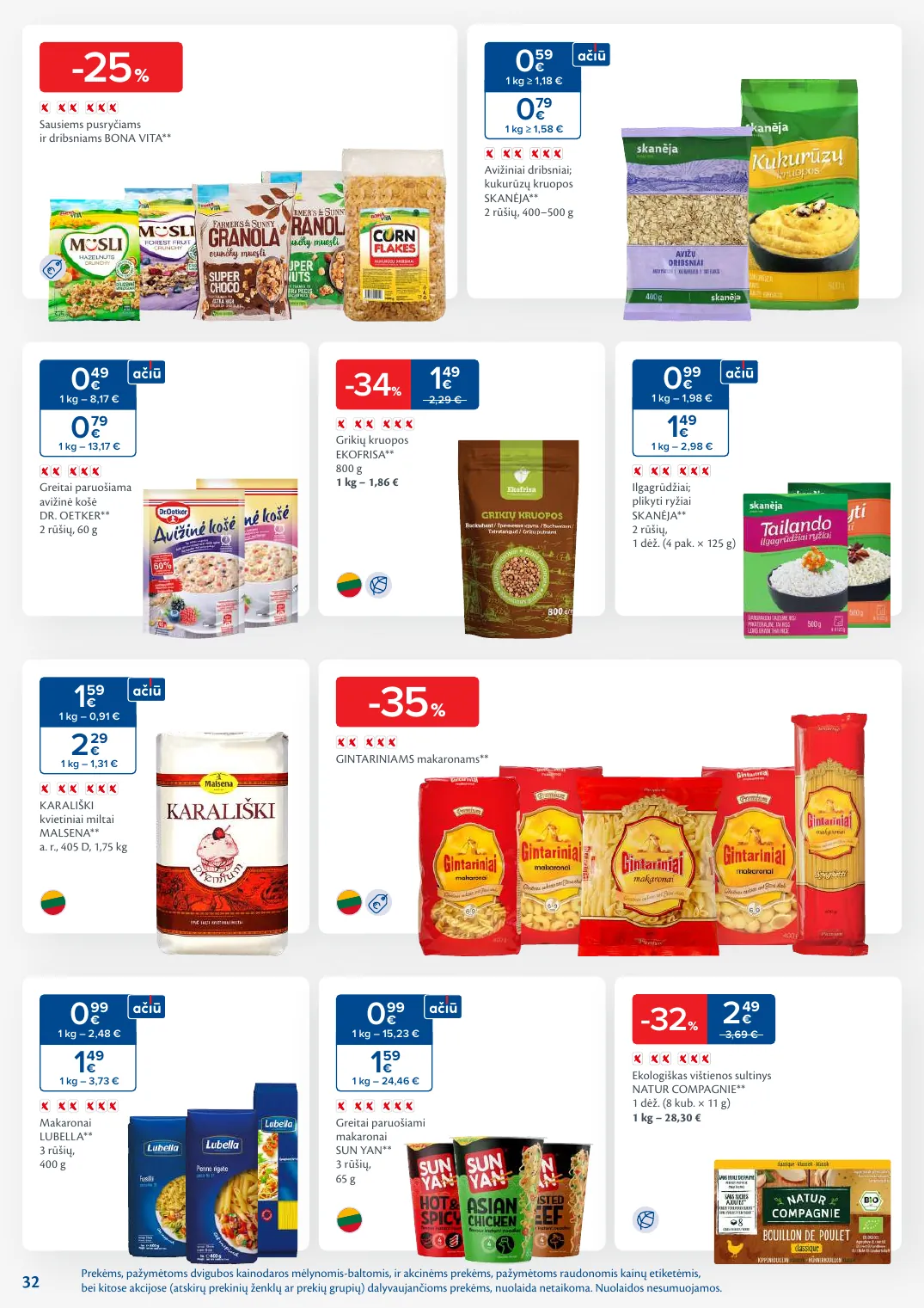 MAXIMA kaininis leidinys Nr. 5 – p.32