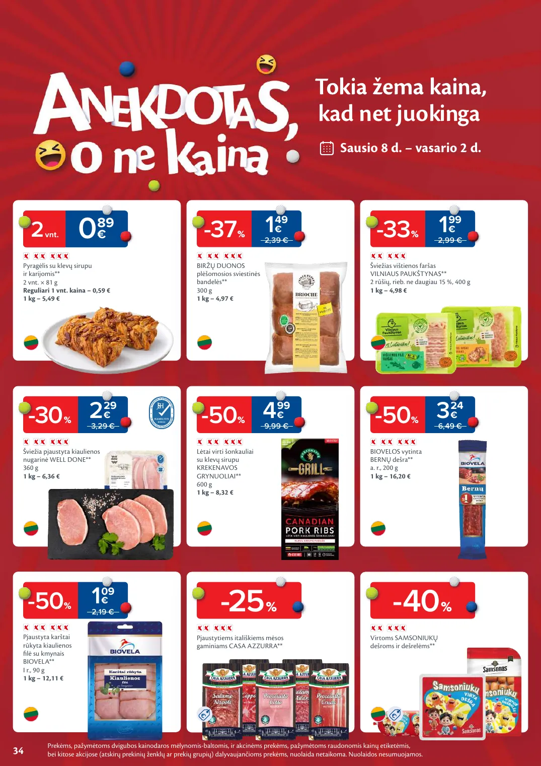 MAXIMA kaininis leidinys Nr. 5 – p.34