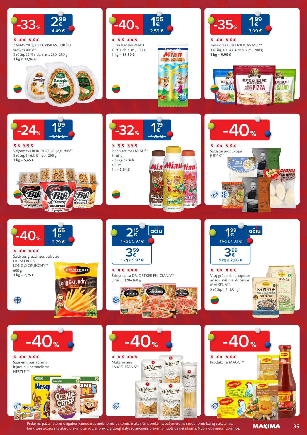 MAXIMA kaininis leidinys Nr. 5 – p.35