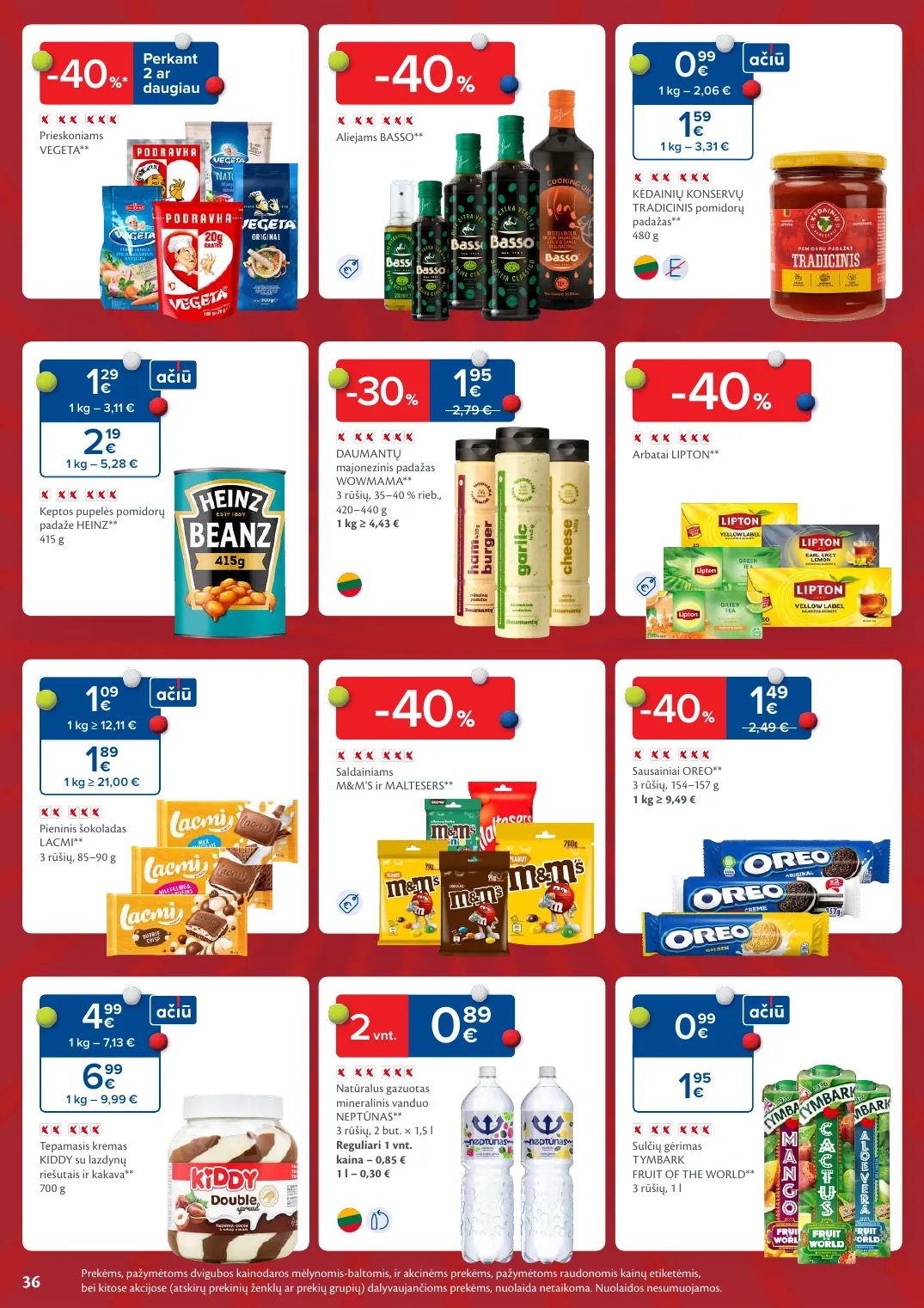 MAXIMA kaininis leidinys Nr. 5 – p.36