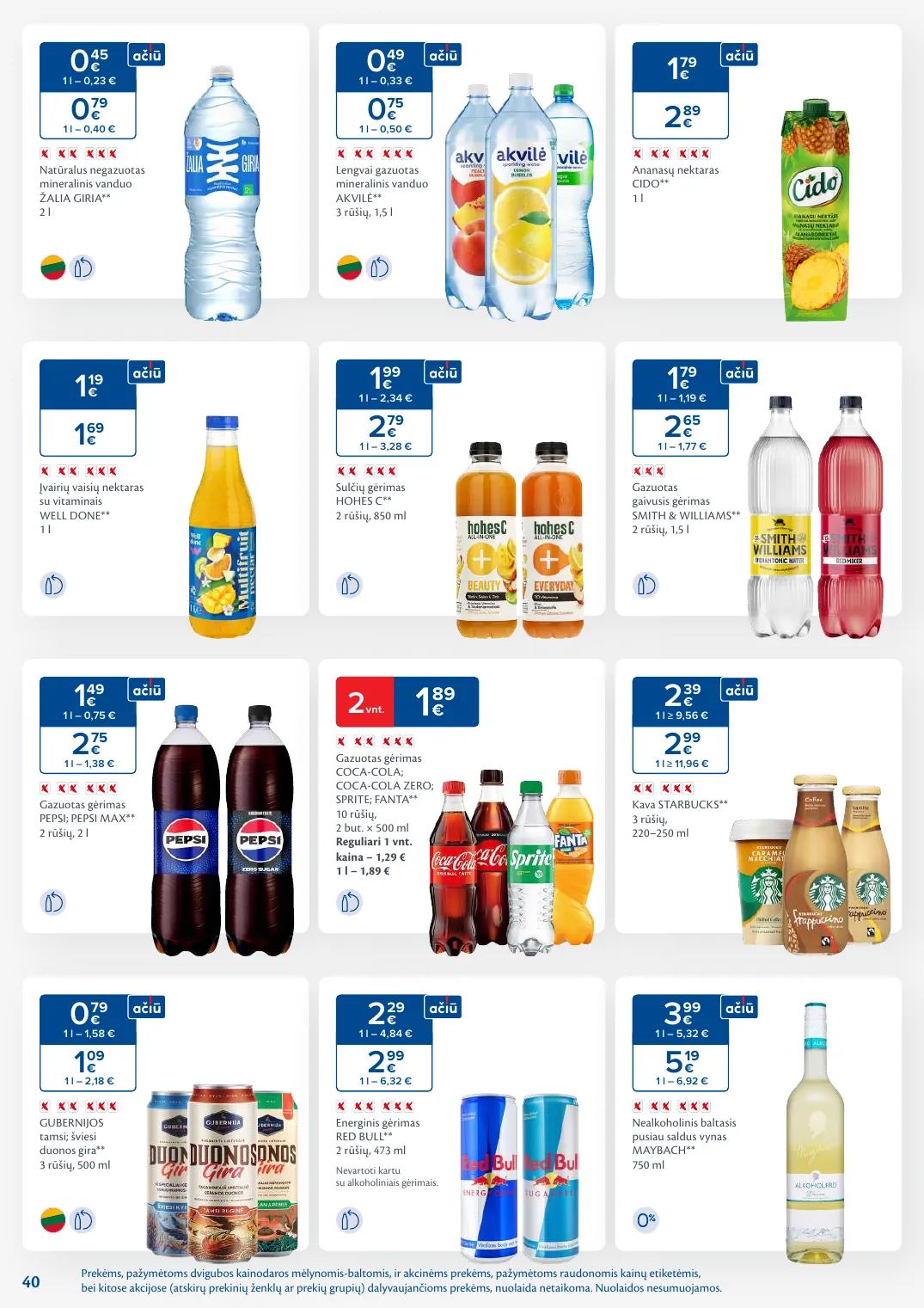 MAXIMA kaininis leidinys Nr. 5 – p.40