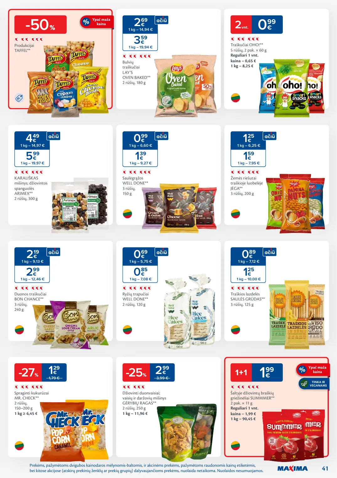 MAXIMA kaininis leidinys Nr. 5 – p.41