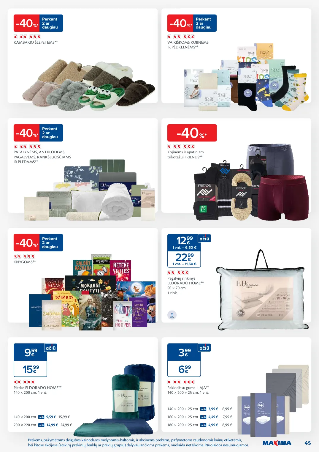 MAXIMA kaininis leidinys Nr. 5 – p.45