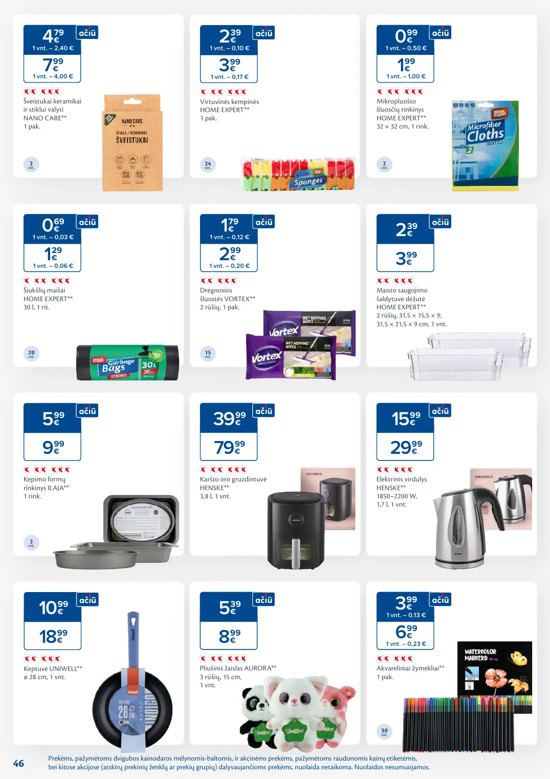 MAXIMA kaininis leidinys Nr. 5 – p.46