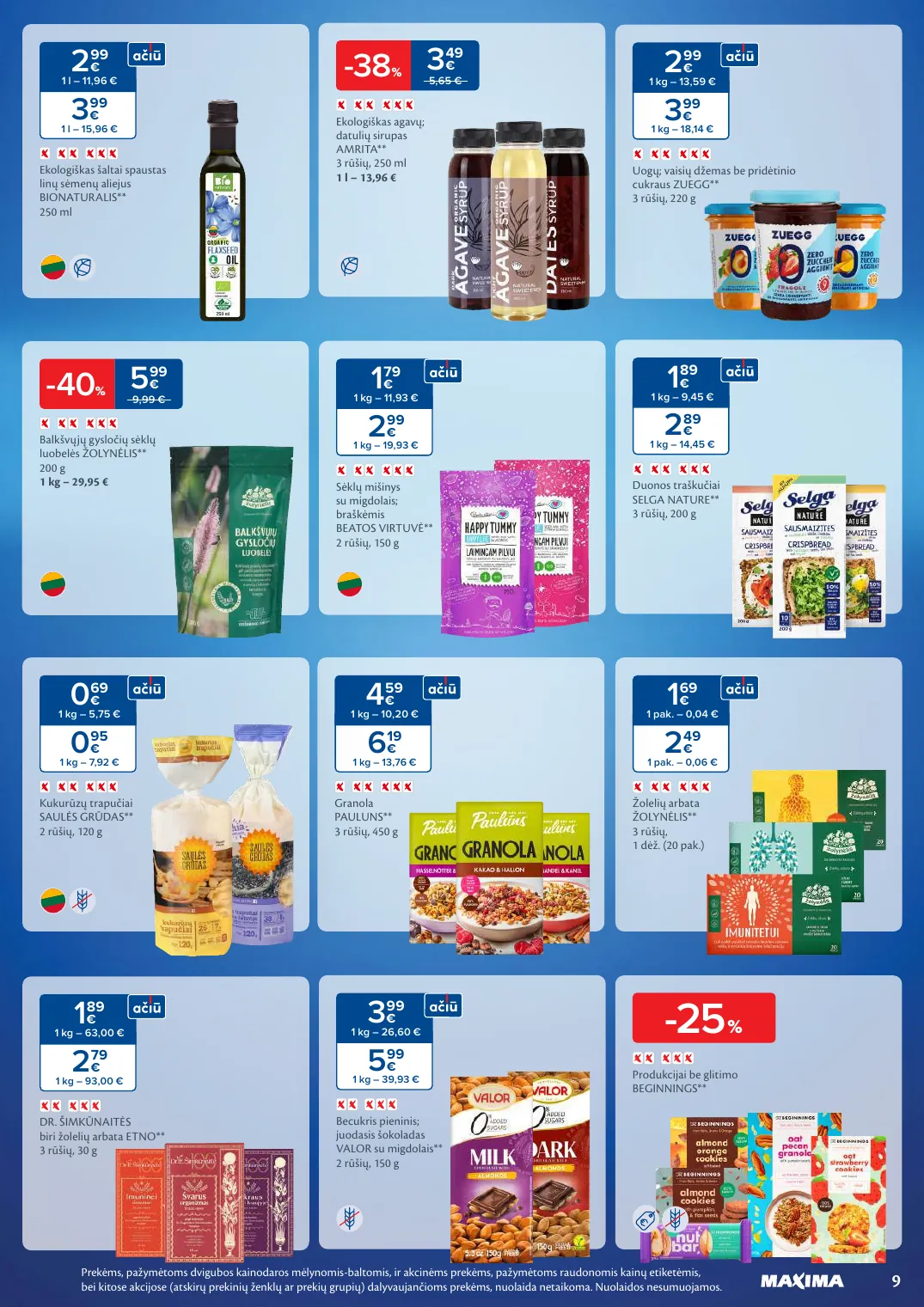 MAXIMA kaininis leidinys Nr. 5 – p.9