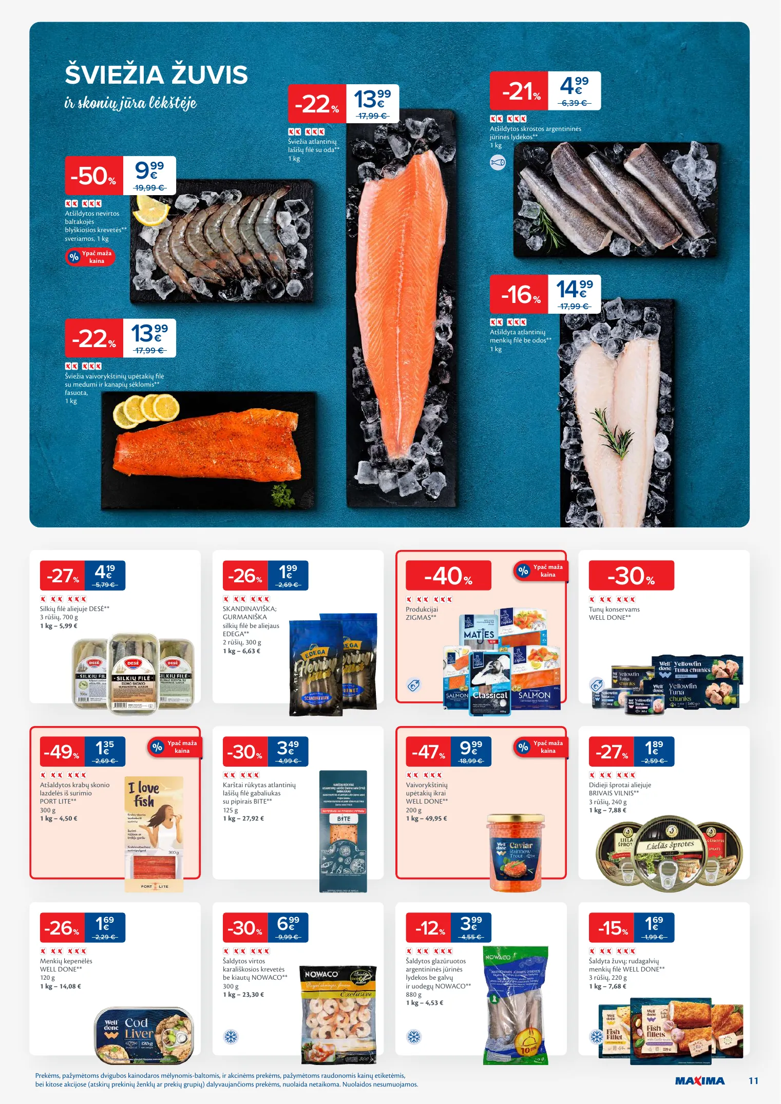 MAXIMA kaininis leidinys Nr. 51-52 – p.11