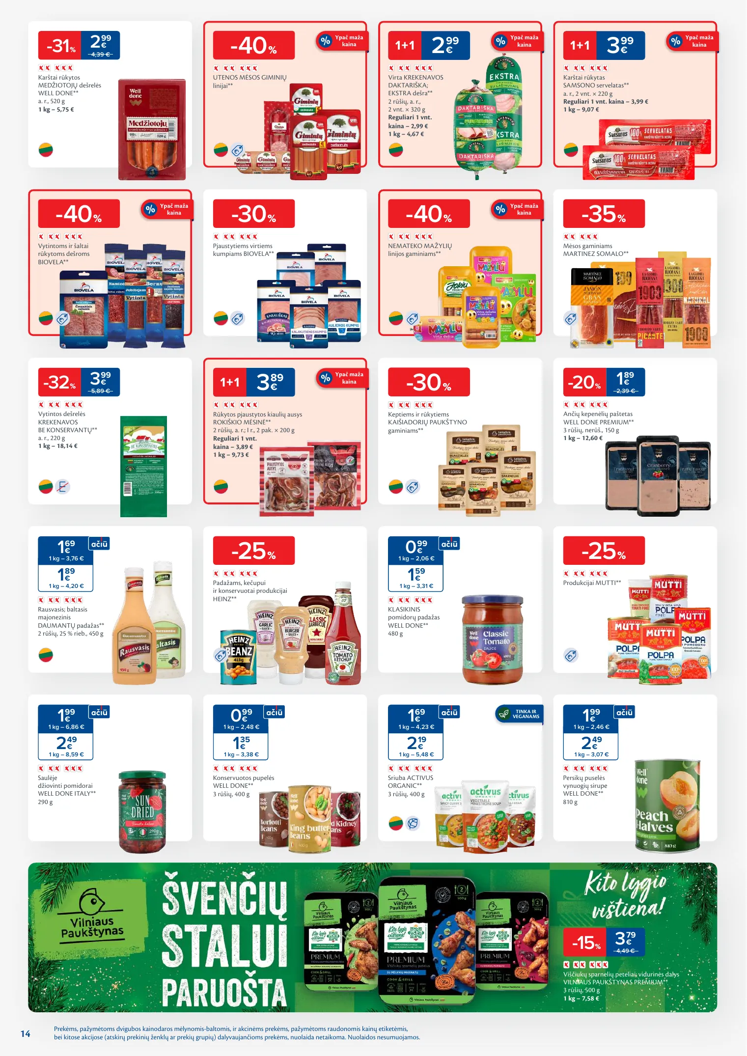 MAXIMA kaininis leidinys Nr. 51-52 – p.14