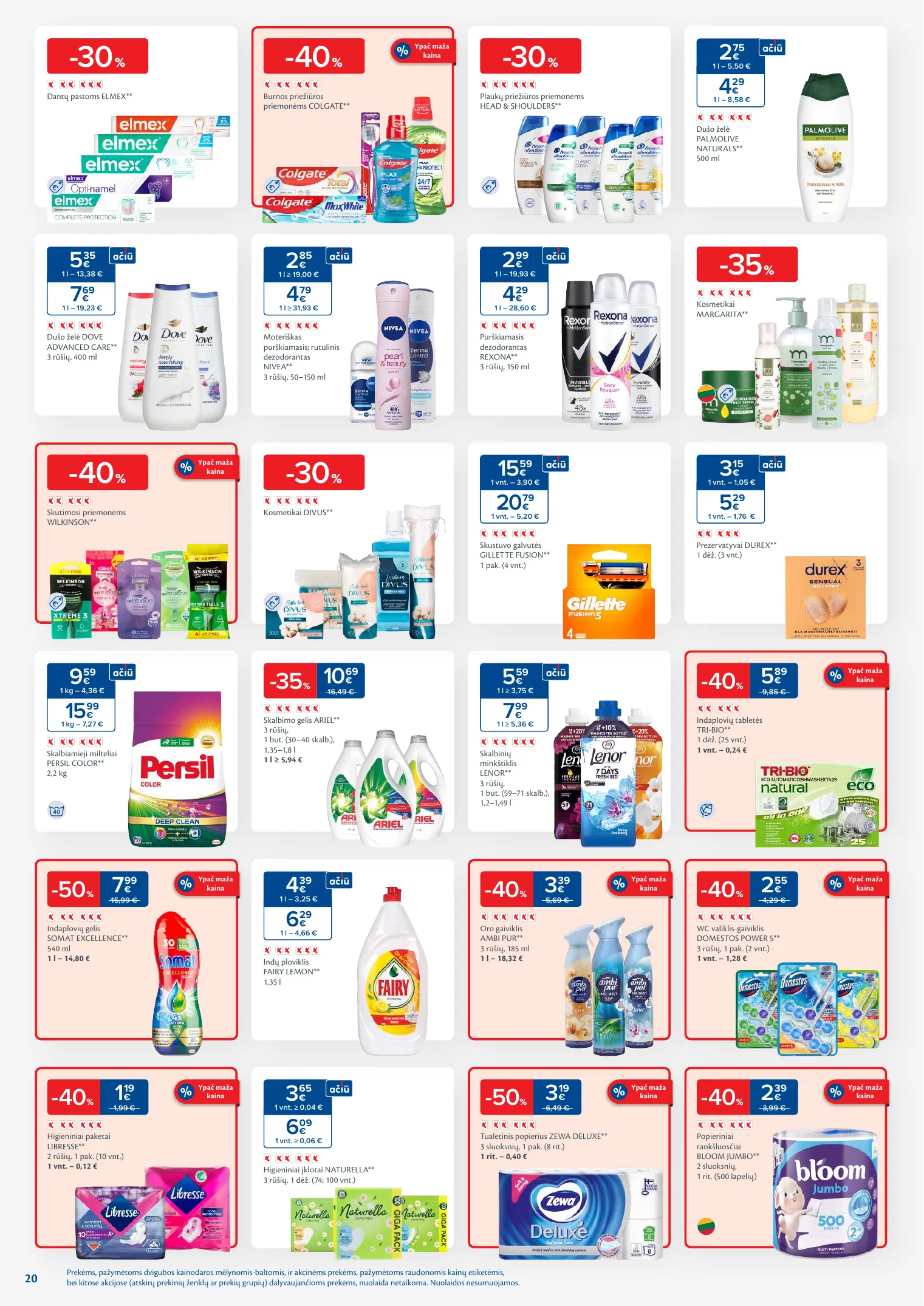 MAXIMA kaininis leidinys Nr. 51-52 – p.20