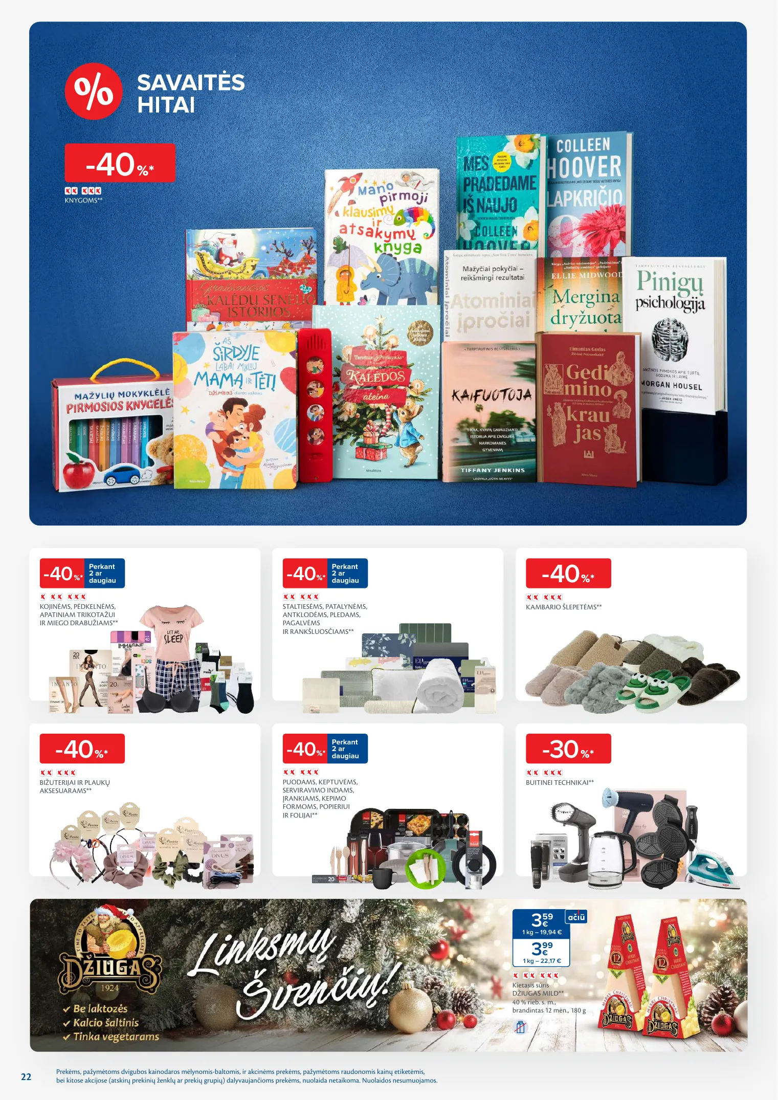 MAXIMA kaininis leidinys Nr. 51-52 – p.22