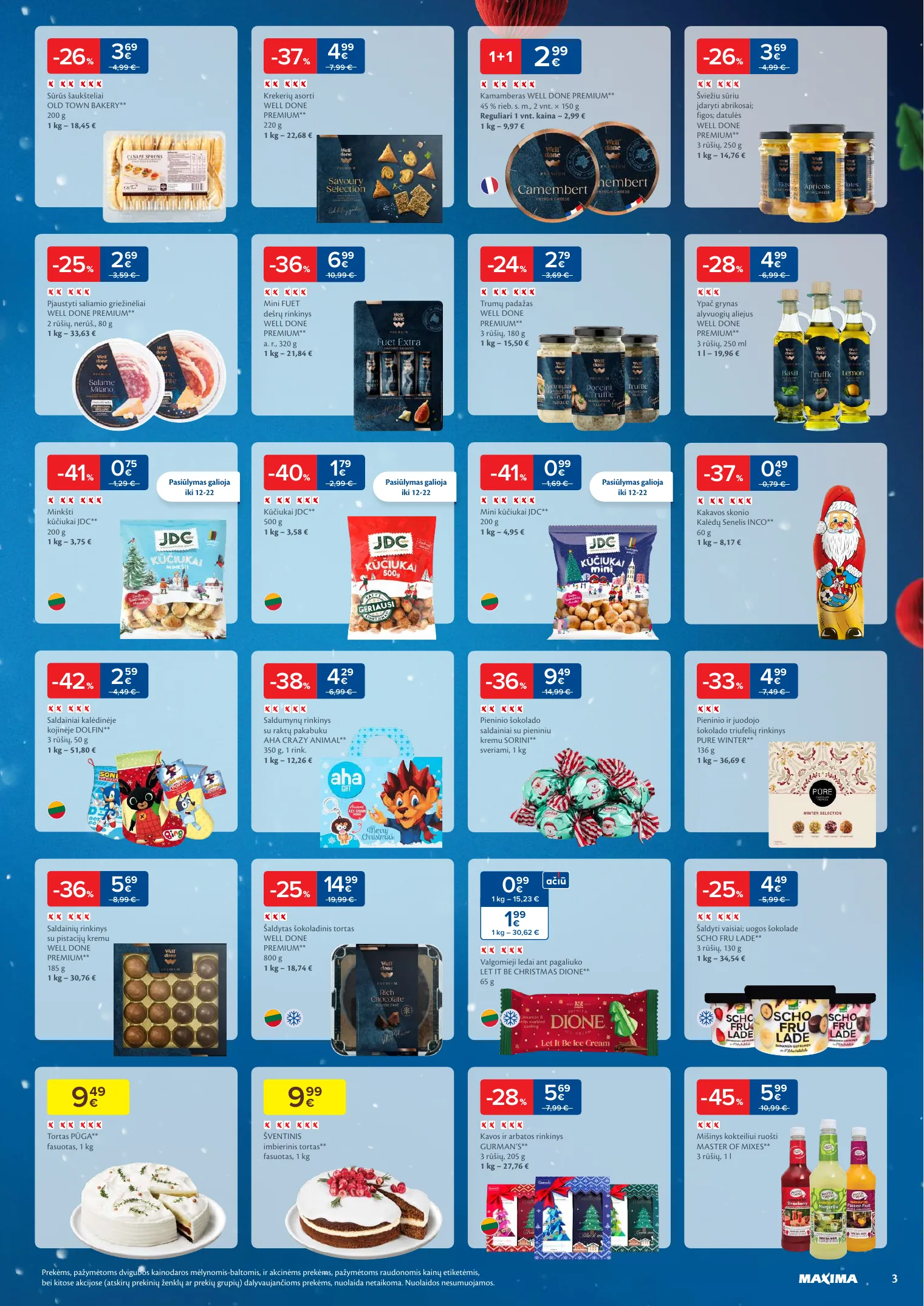 MAXIMA kaininis leidinys Nr. 51-52 – p.3