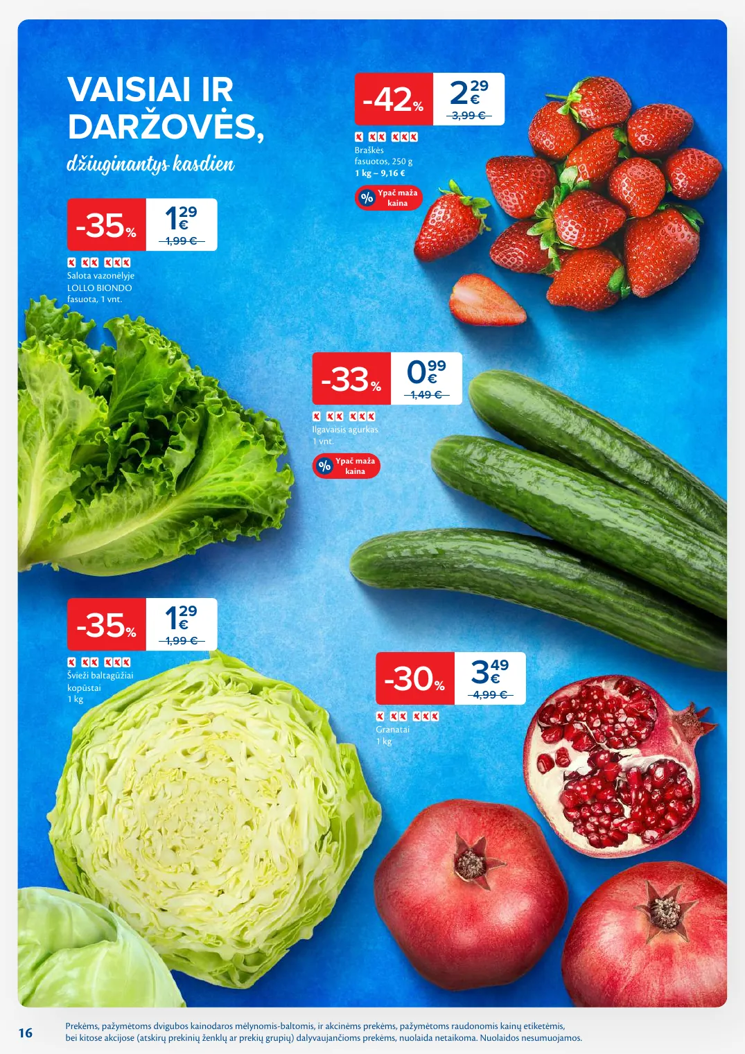 MAXIMA kaininis leidinys Nr. 8 – p.16