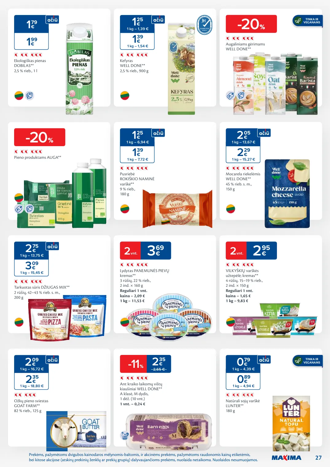 MAXIMA kaininis leidinys Nr. 8 – p.27