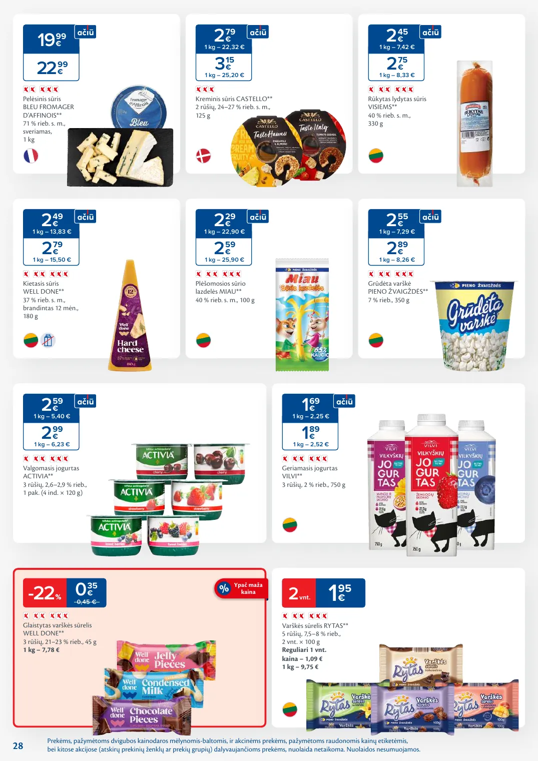 MAXIMA kaininis leidinys Nr. 8 – p.28