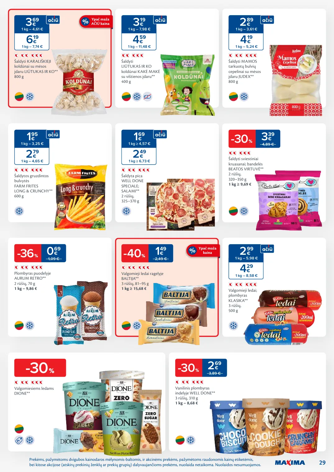 MAXIMA kaininis leidinys Nr. 8 – p.29