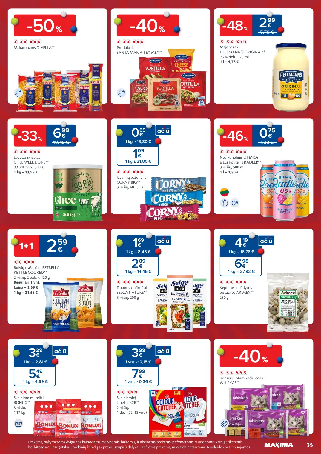 MAXIMA kaininis leidinys Nr. 8 – p.35