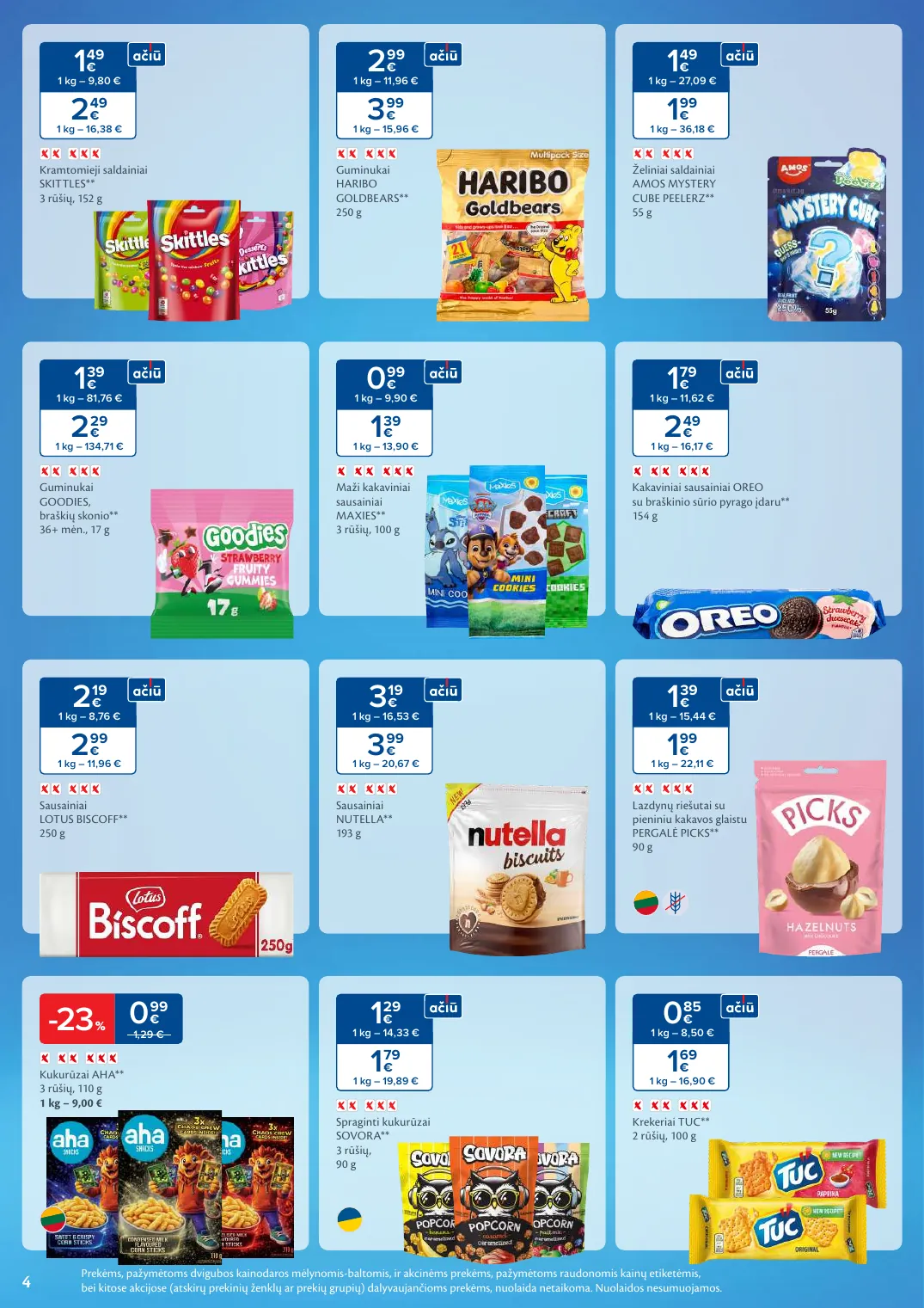 MAXIMA kaininis leidinys Nr. 8 – p.4