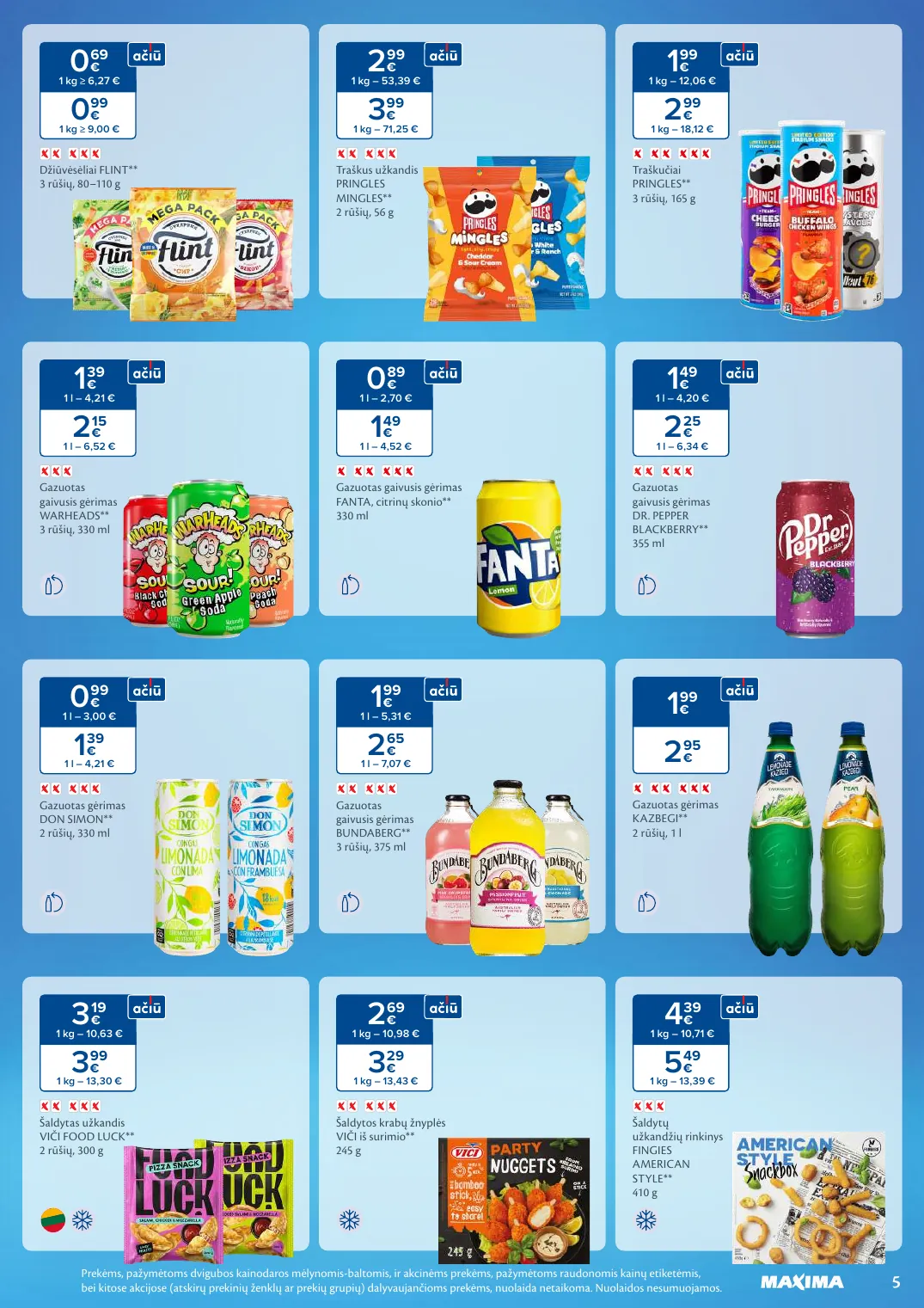 MAXIMA kaininis leidinys Nr. 8 – p.5