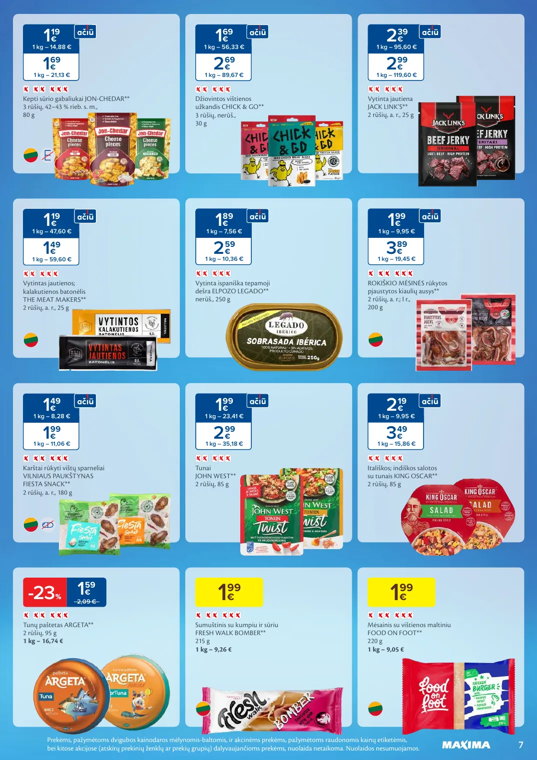 MAXIMA kaininis leidinys Nr. 8 – p.7