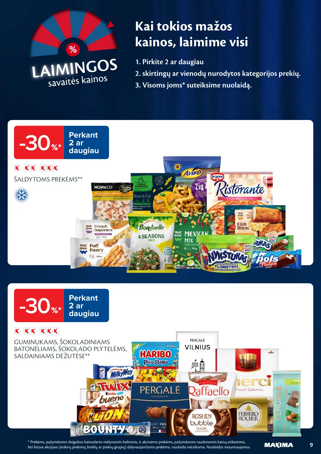 MAXIMA kaininis leidinys Nr. 8 – p.9