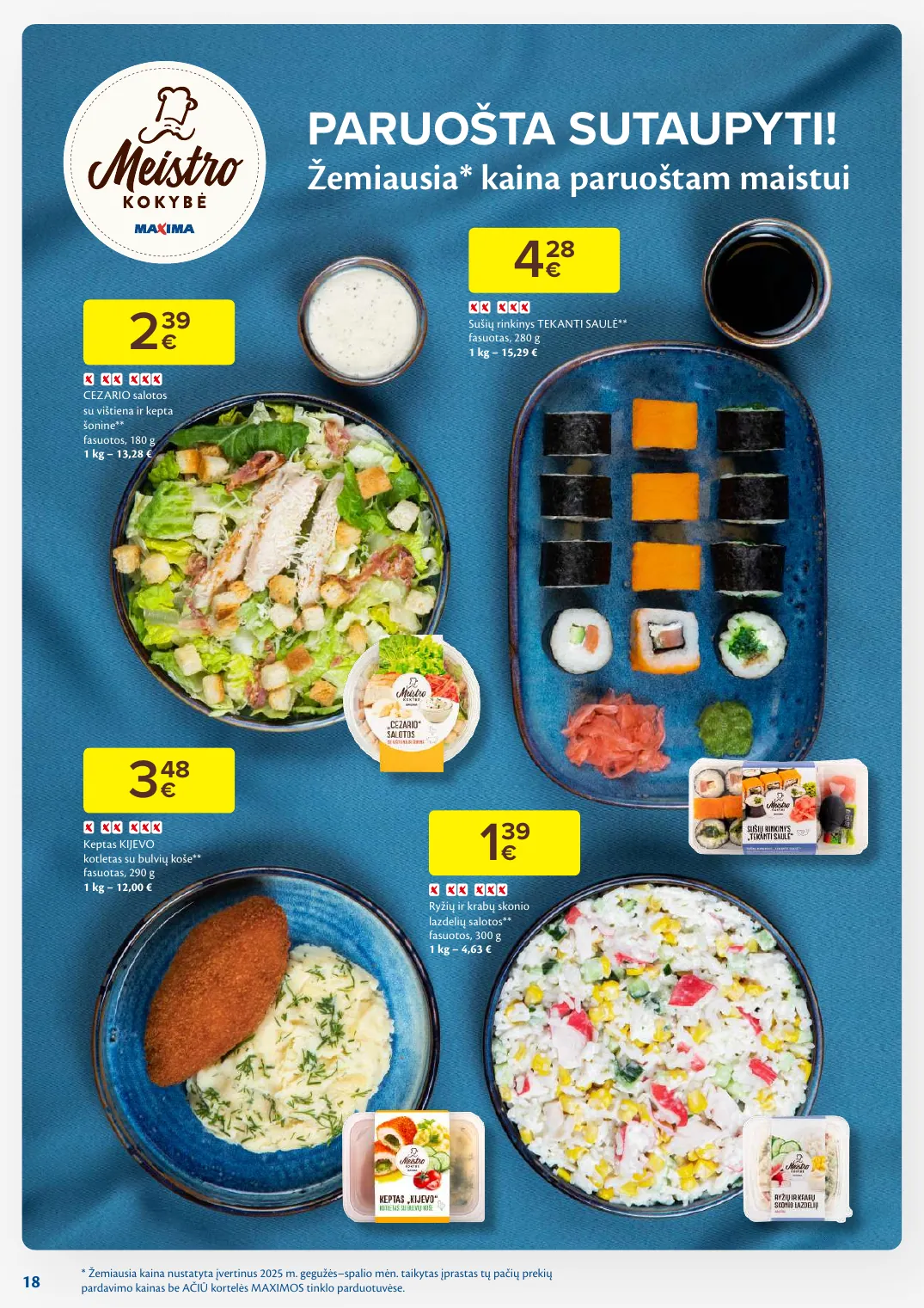 MAXIMA kaininis leidinys Nr. 9 – p.18