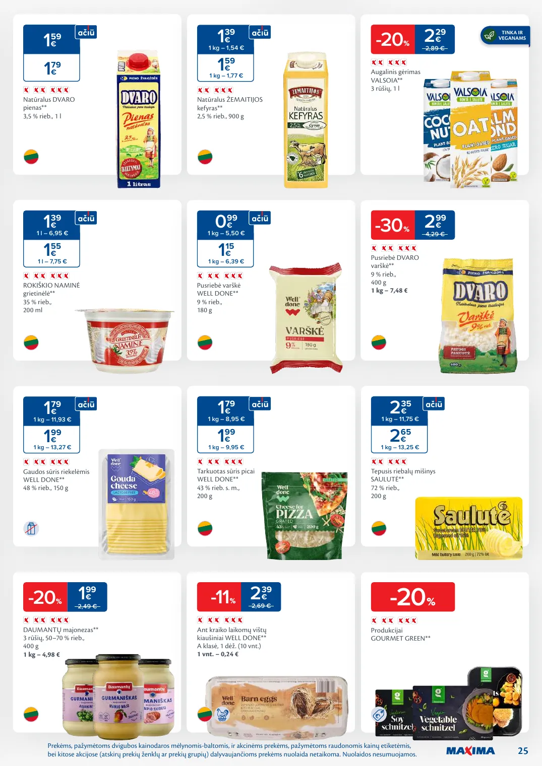 MAXIMA kaininis leidinys Nr. 9 – p.25