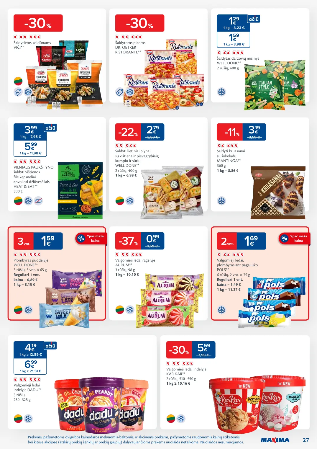 MAXIMA kaininis leidinys Nr. 9 – p.27