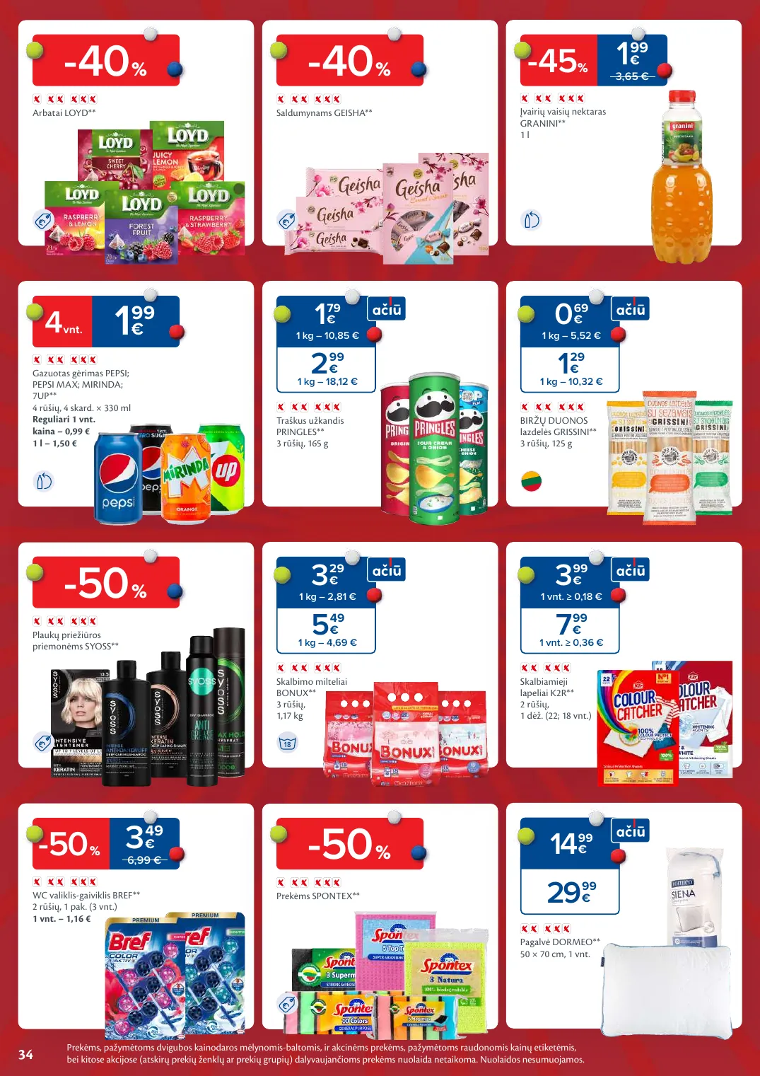 MAXIMA kaininis leidinys Nr. 9 – p.34