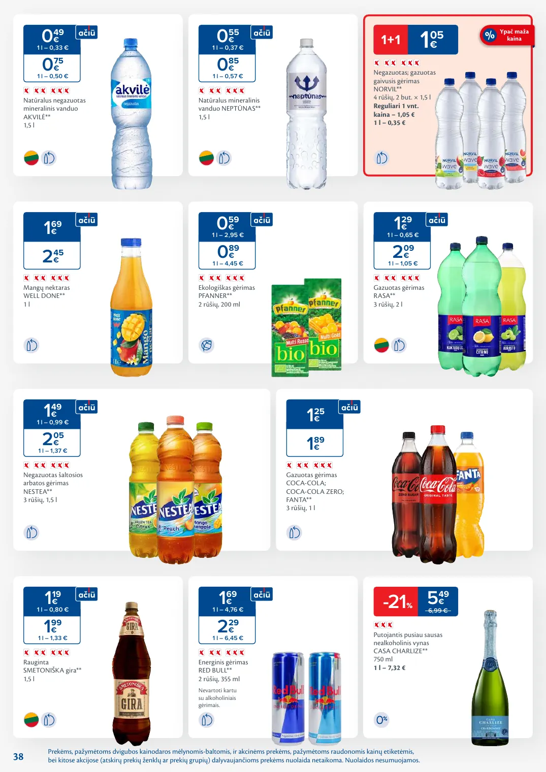 MAXIMA kaininis leidinys Nr. 9 – p.38