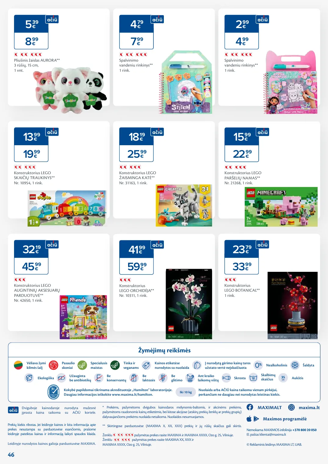 MAXIMA kaininis leidinys Nr. 9 – p.46