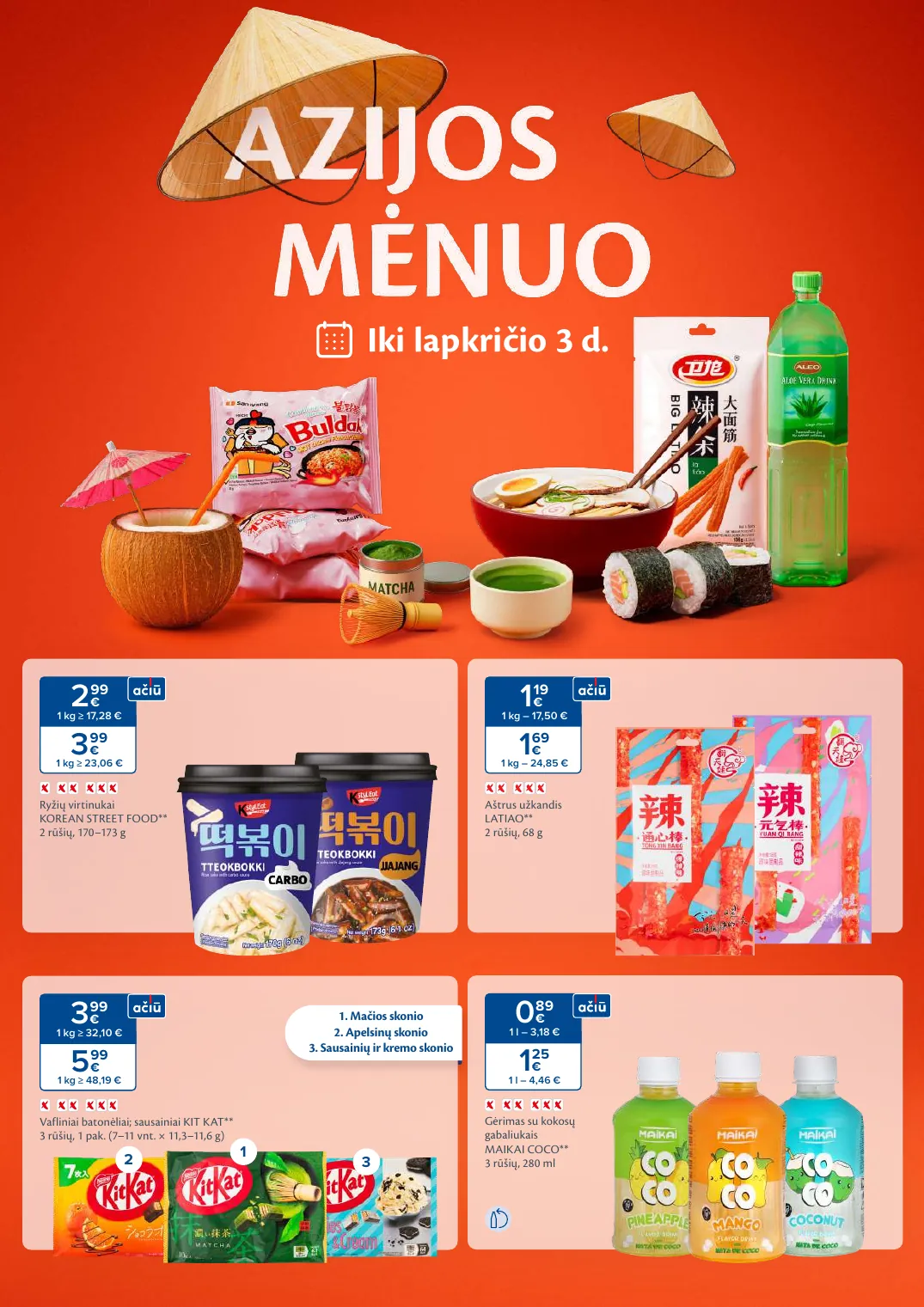 Maxima AZIJOS MĖNUO – p.1